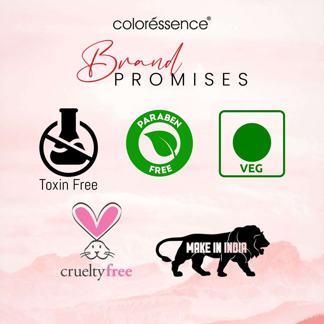 COLORESSENCE HD Foundation - Buildable Coverage Liquid Foundation | Covers Blemishes and Dark Spots | Waterproof & Sweat Resistant |Whipped Glace | 2 Applicator Sponges FREE 6