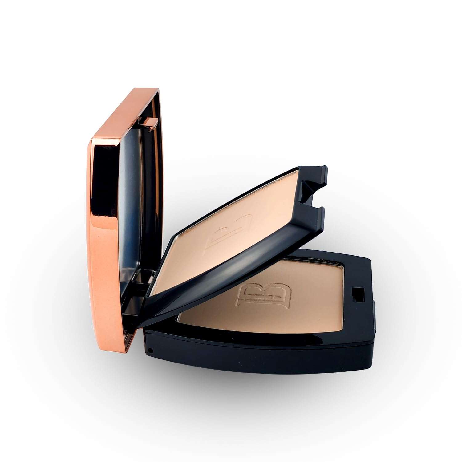 LAKYOU BEAUTY Match Perfect Compact Powder Shade -02(Soft Ivory) - 26gm | Seamless Matte Finish For Lasting Perfection 4