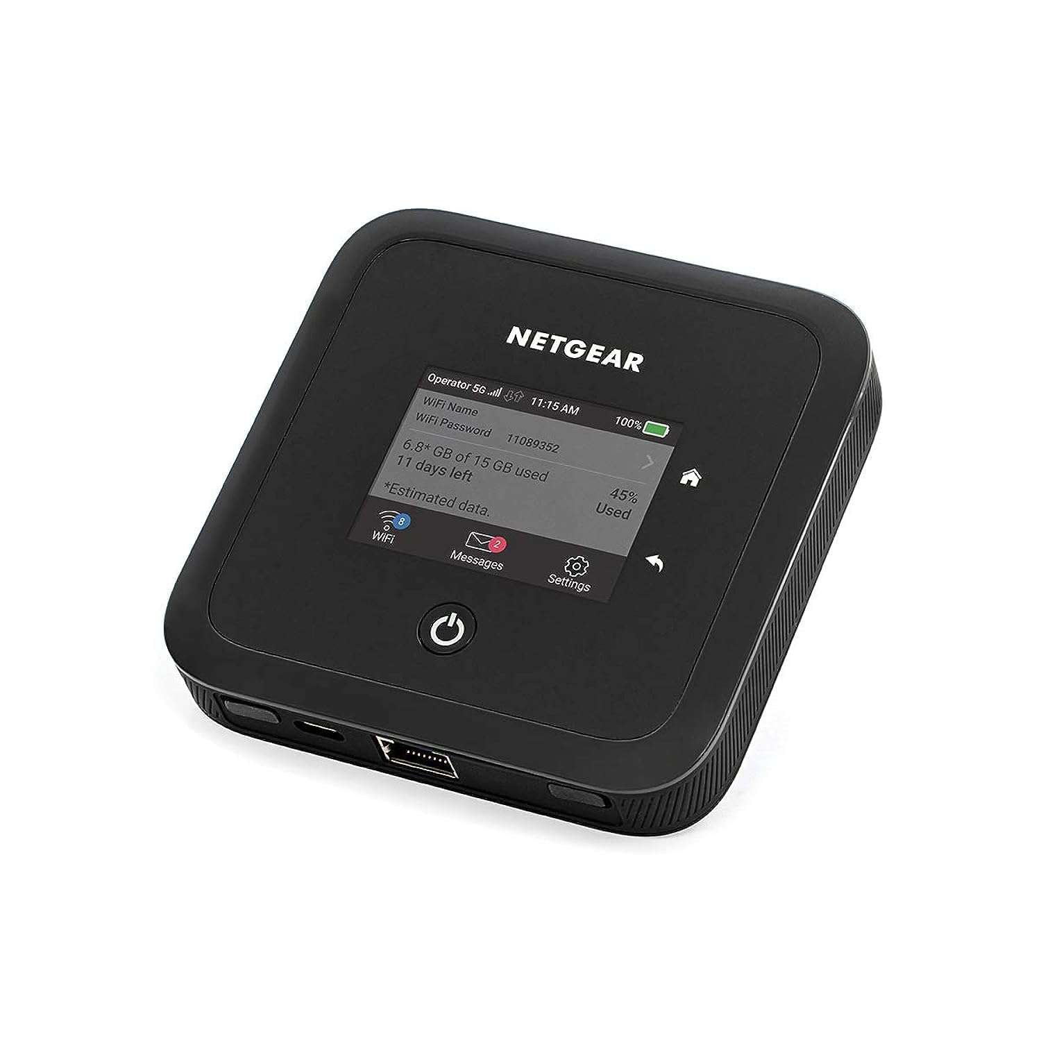 NETGEAR Nighthawk M5 5G Mobile Hotspot with WiFi 6 (MR5200) Ultrafast 5G Wireless Hotspot Router | Works Best with AT&T and T-Mobile | Connects Up to 32 Devices | Secure Wireless Network Anywhere 1