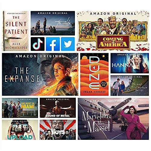 Fire HD 10 tablet, 10.1", 1080p Full HD, 64 GB, latest model (2021 release), Black, without lockscreen ads 4