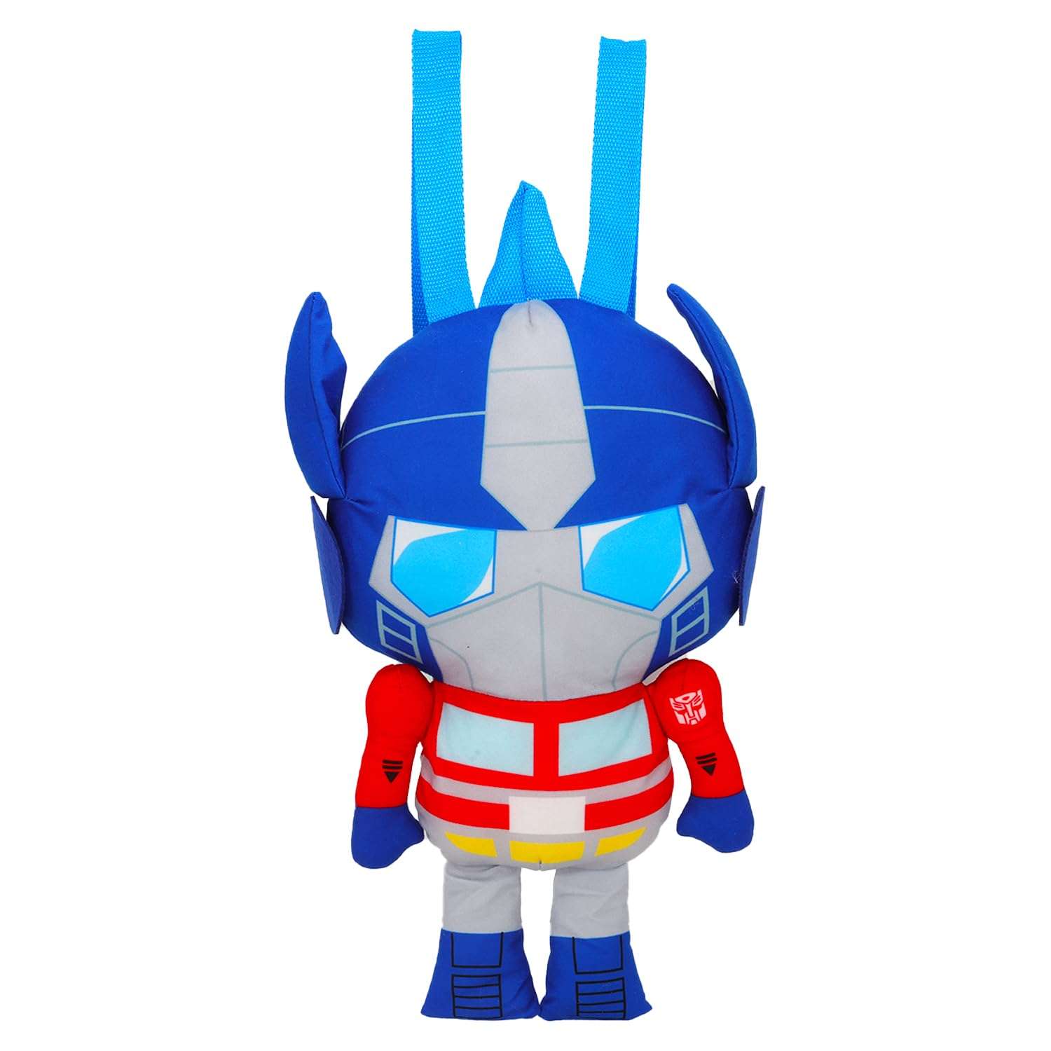 Transformers Optimus Prime Plushie Set - Bundle with 16" Optimus Prime Plush Doll with Carrying Straps Plus Tattoos, More | Transformers Gifts for Kids, Boys, Girls 4