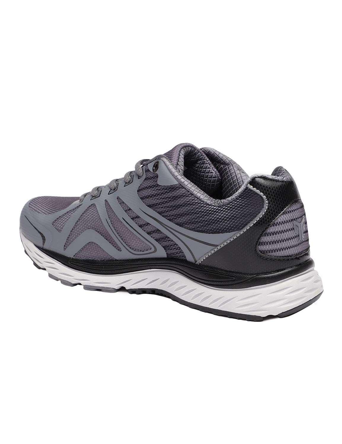 2GO Men's Medium Grey Running Shoes - 10 UK/India (44 EU) (EL-GFW016-S9) 3