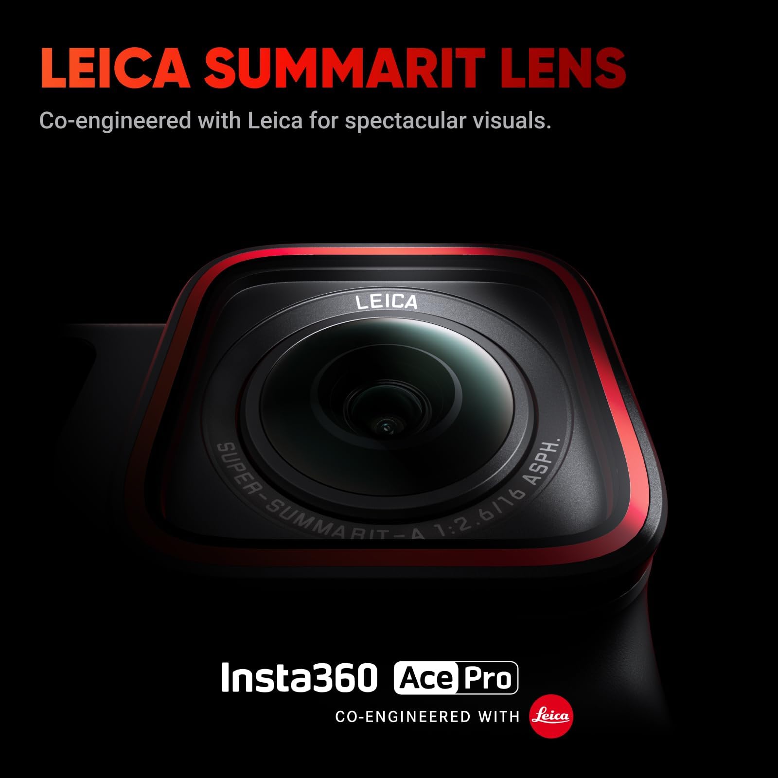 insta360 Ace Pro - 48 MP Waterproof Action Camera Co-Engineered with Leica, Flagship 1/1.3" Sensor and AI Noise Reduction for Unbeatable Image Quality, 4K120fps, 2.4" Flip Screen 3