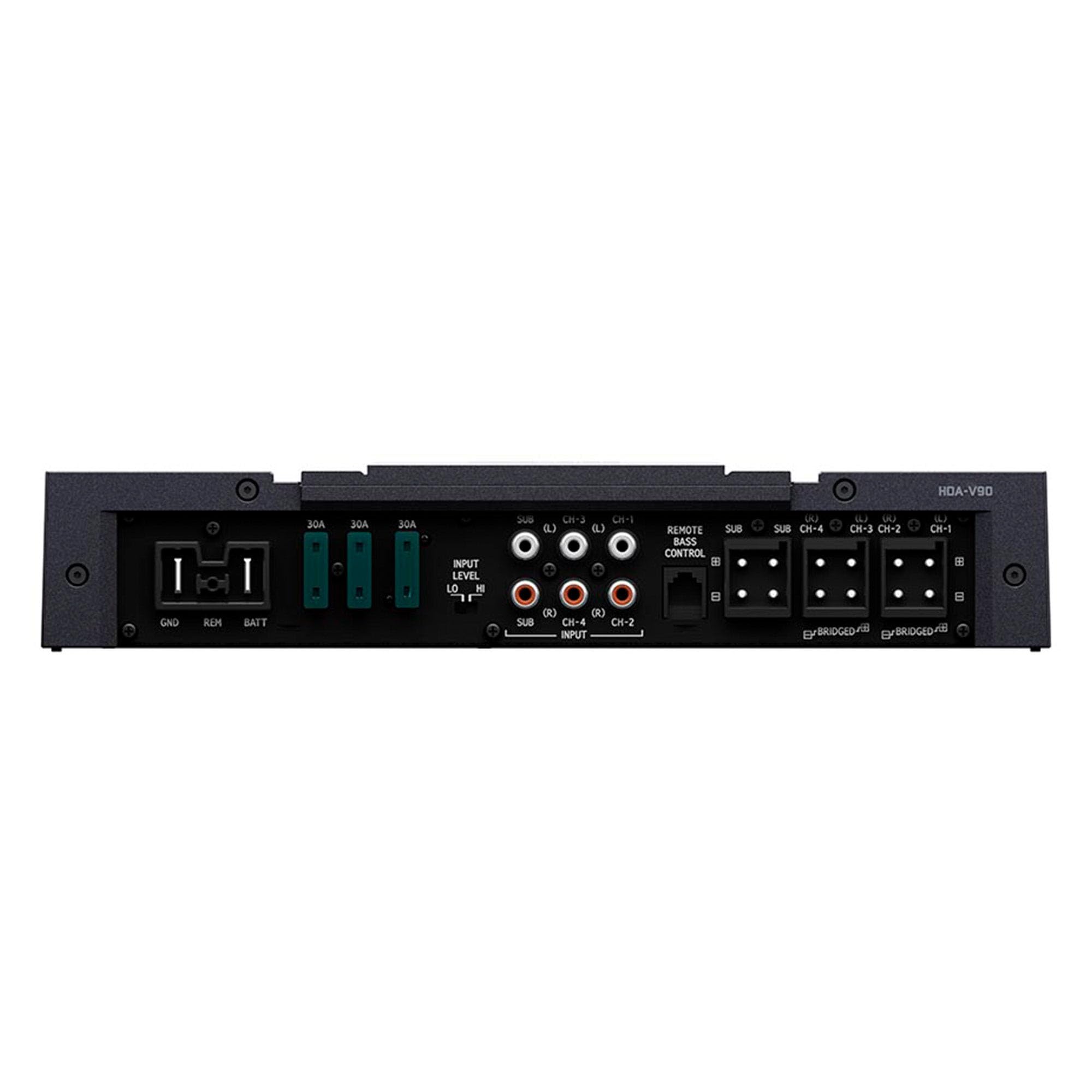 Alpine Status HDA-V90 Hi-Res 5-Channel Amplifier & Alpine RUX-KNOB.2 Remote Bass Knob Bundle 4