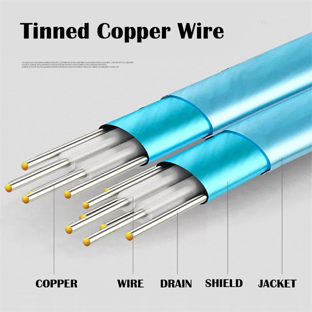 xiwai Slimline SAS 4.0 SFF-8654 8i 74pin Host Raid to 8 SATA 7pin Target Data Transmission Hard Disk Fanout Raid Cable 1-to-8 Splitter 1.0M 5