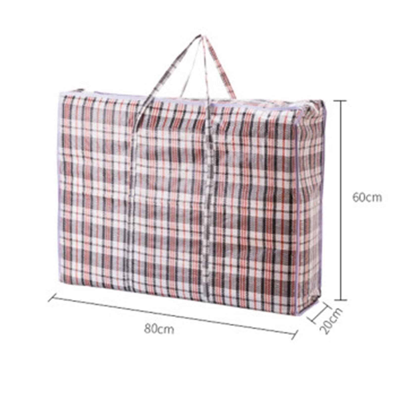 Packing Organizers 3pcs Thickened Quilt Storage Bag Woven Bag Moving Bag Luggage Storage Bag for Travel 5