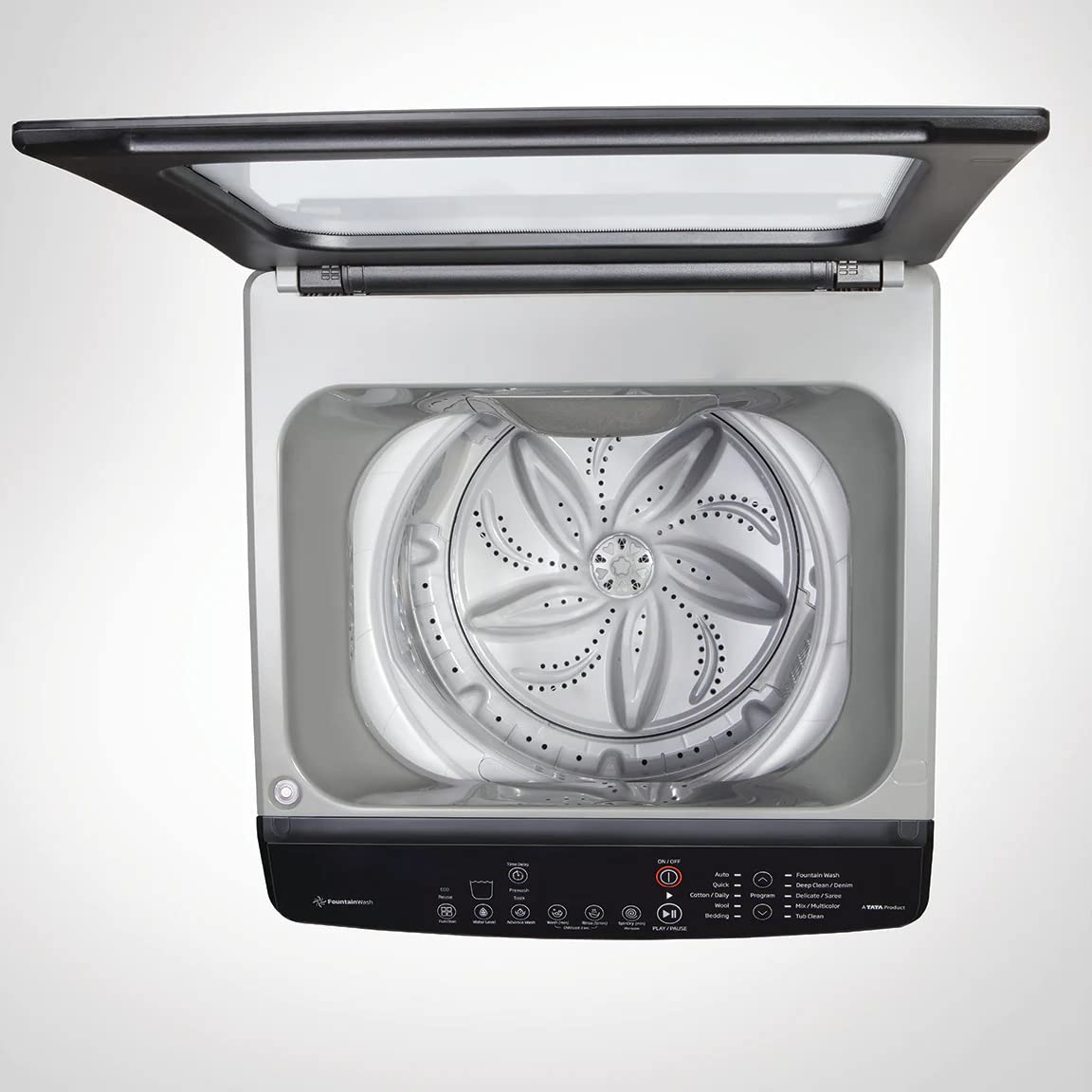 Voltas Beko 8 Kg 5 Star Top Load Fully Automatic Washing Machine (Grey,) WTL8011AU 5