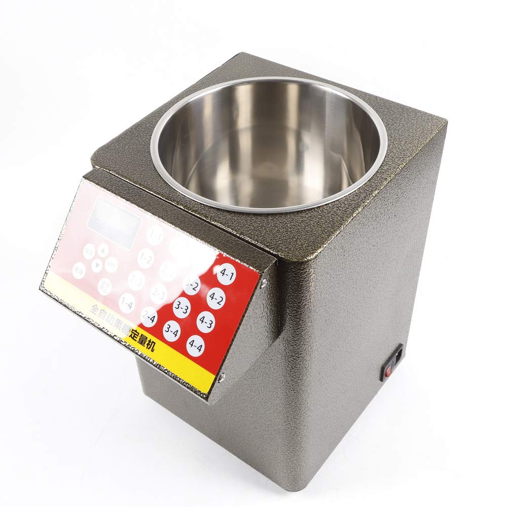Automatic Fructose Dispenser, Sugar Syrup Dispenser Fructose Quantitative Machine Bubble Tea Equipment for Milk Tea Soft Drink 110V 280W 4