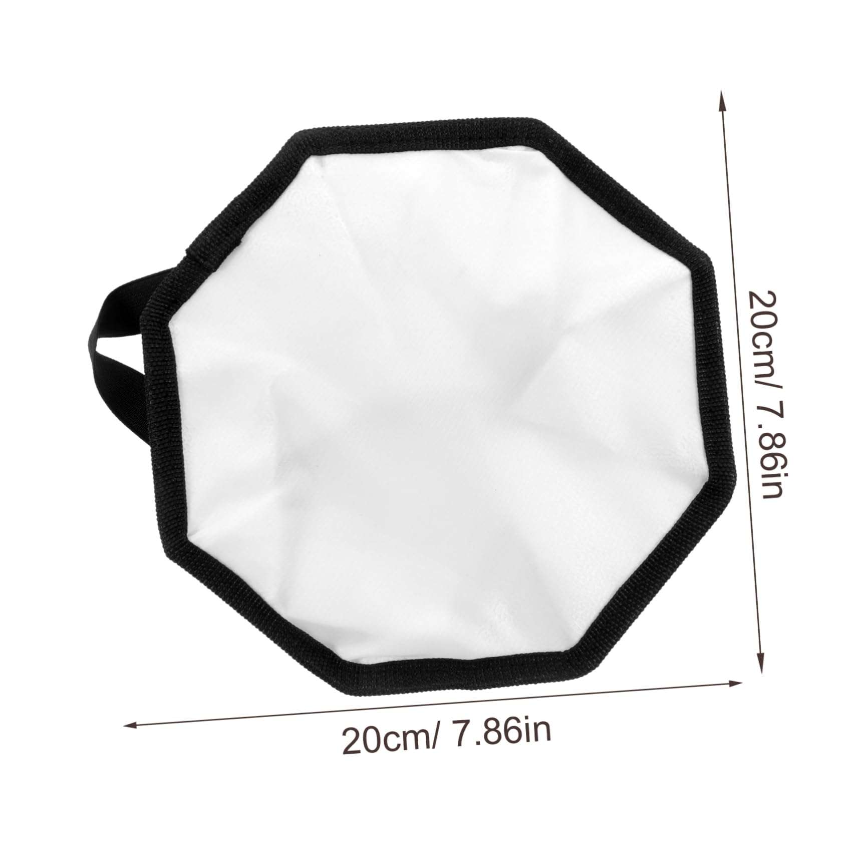 HOMSFOU Photography Lighting Softbox Lighting Kit Reflector Lighting Flash Reflector Camera Lamp Softbox Camera Lighting Softbox Camera Flash Diffuser Flash for Camera Soft Cloth 3