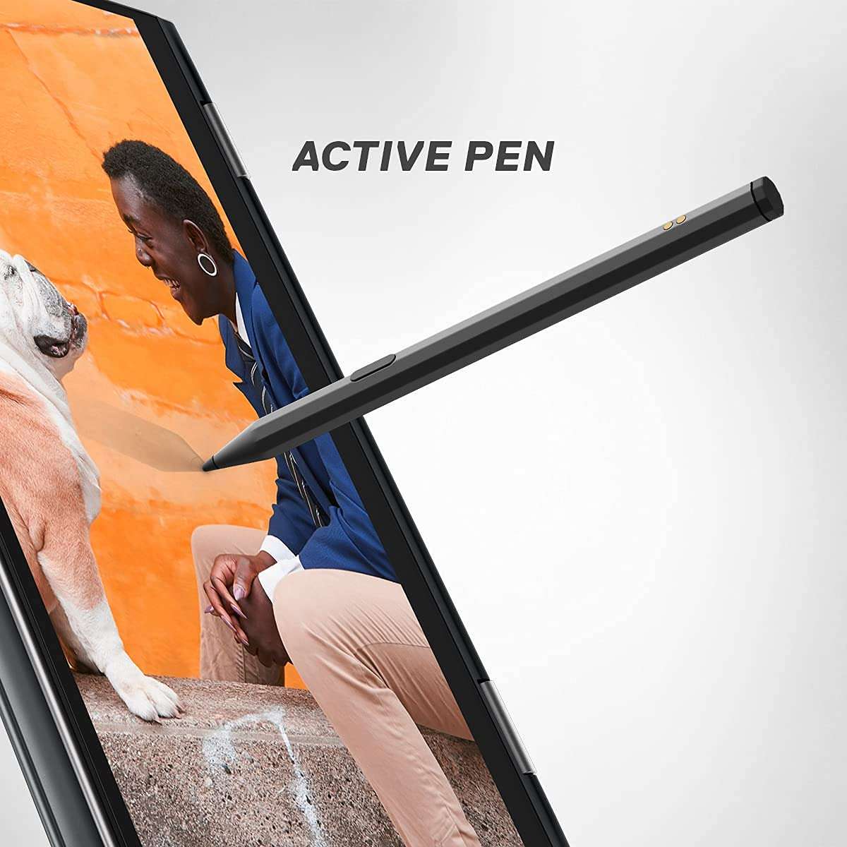 Dell 14 (2021) Intel i5-1155G7 14"(35cm) FHD 2 in 1 Touch Screen Laptop (16GB, 512Gb SSD, Windows 11 + MSO'21, Platinum Silver Color, FPR + Backlit KB & Active Pen, Inspiron 5410, D560632WIN9S, 1.5Kg) 4