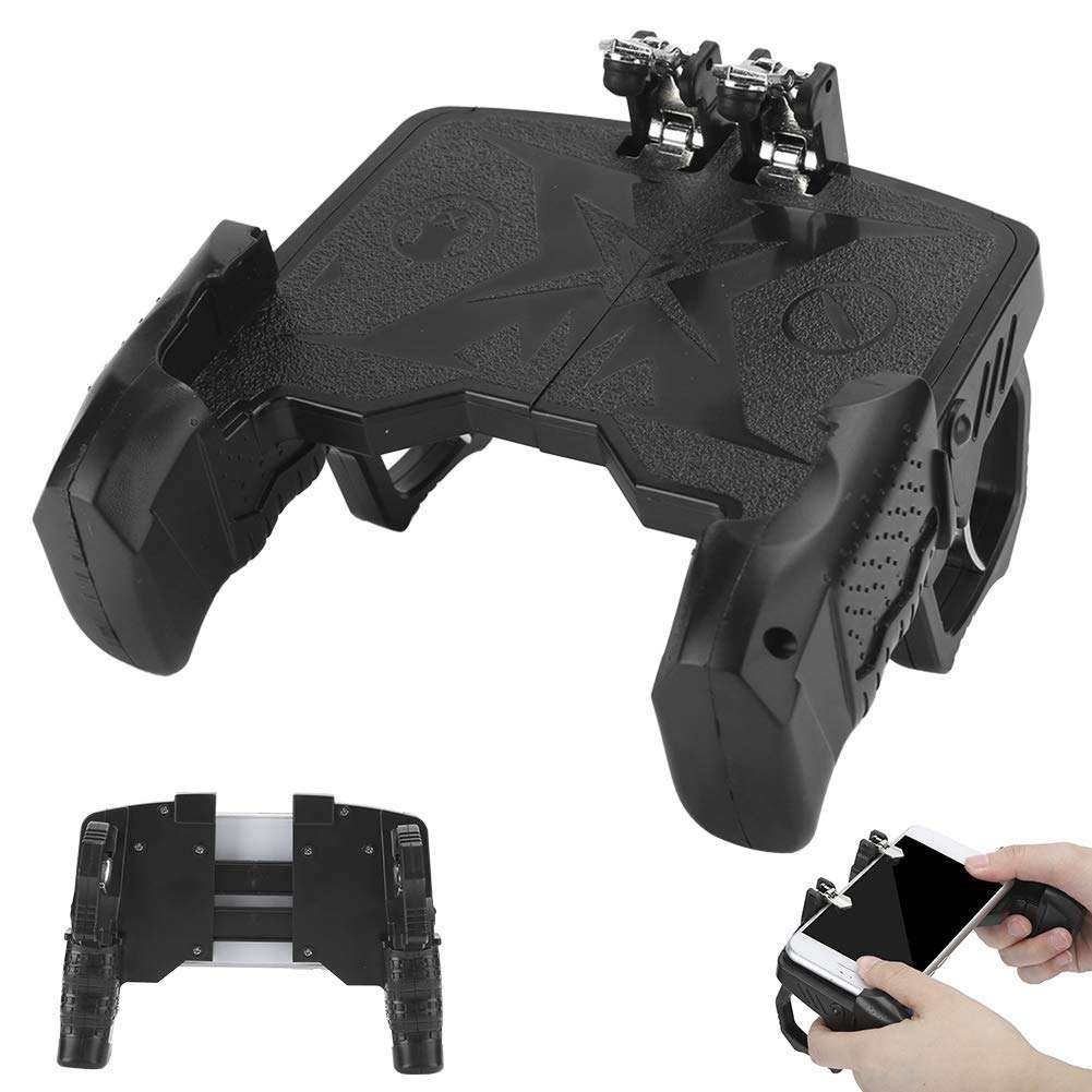 Mobile Phone Game Controller Wireless Gaming Controller Gamepad Joystick for PUBG/Call of Duty/Fortnite PUGB Helper for 4.7-6.5 inch Android/iOS Smartphone Ergonomic & Lightweight 1