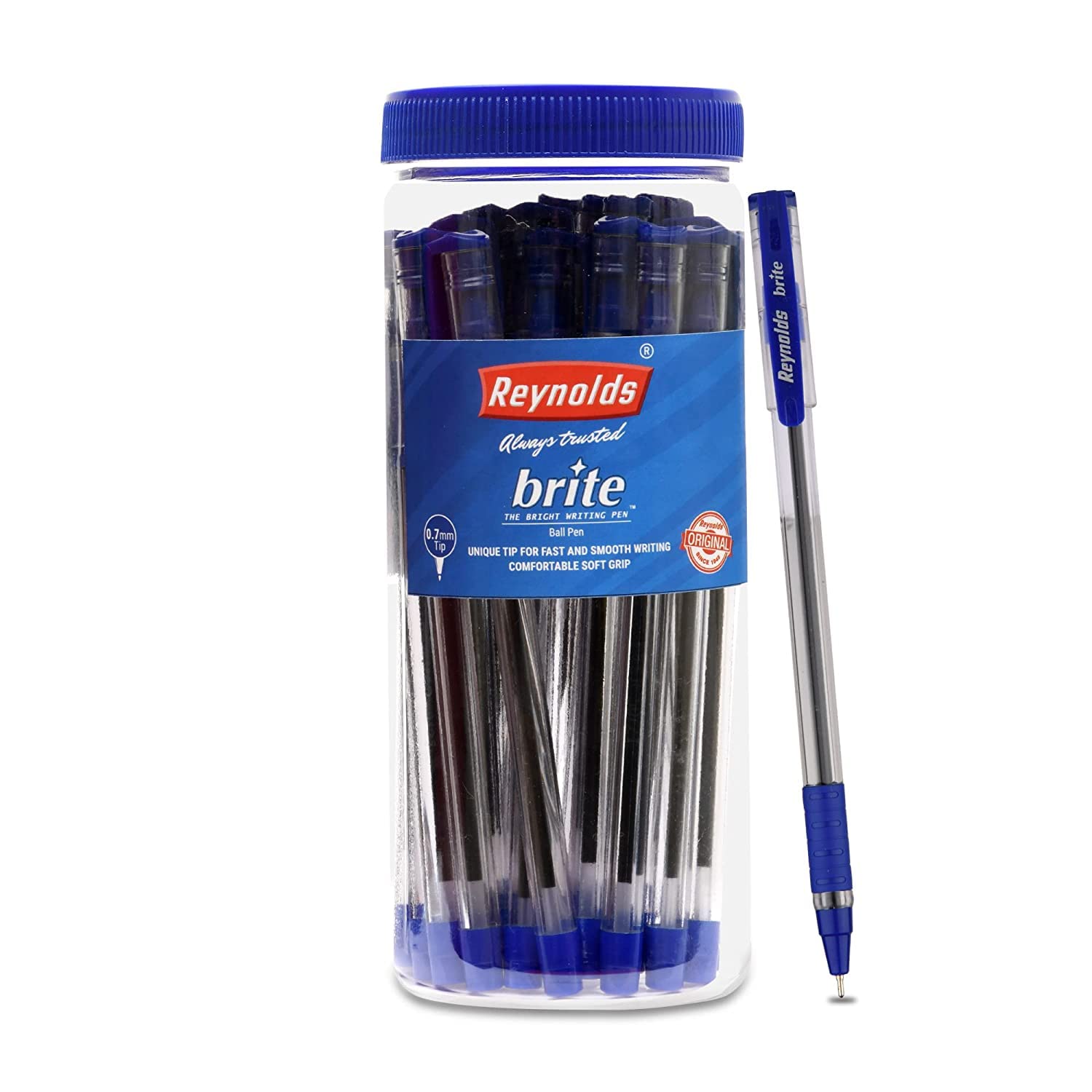 Reynolds Ball Pen & Reynolds 045 - BLACK (PACK OF 10) 3