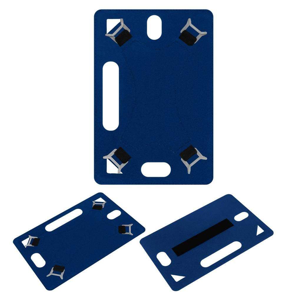 Acm Leather Back Hand Case Compatible with Lenovo A7-30 2g A3300-Gv Tablet Cover Blue 3