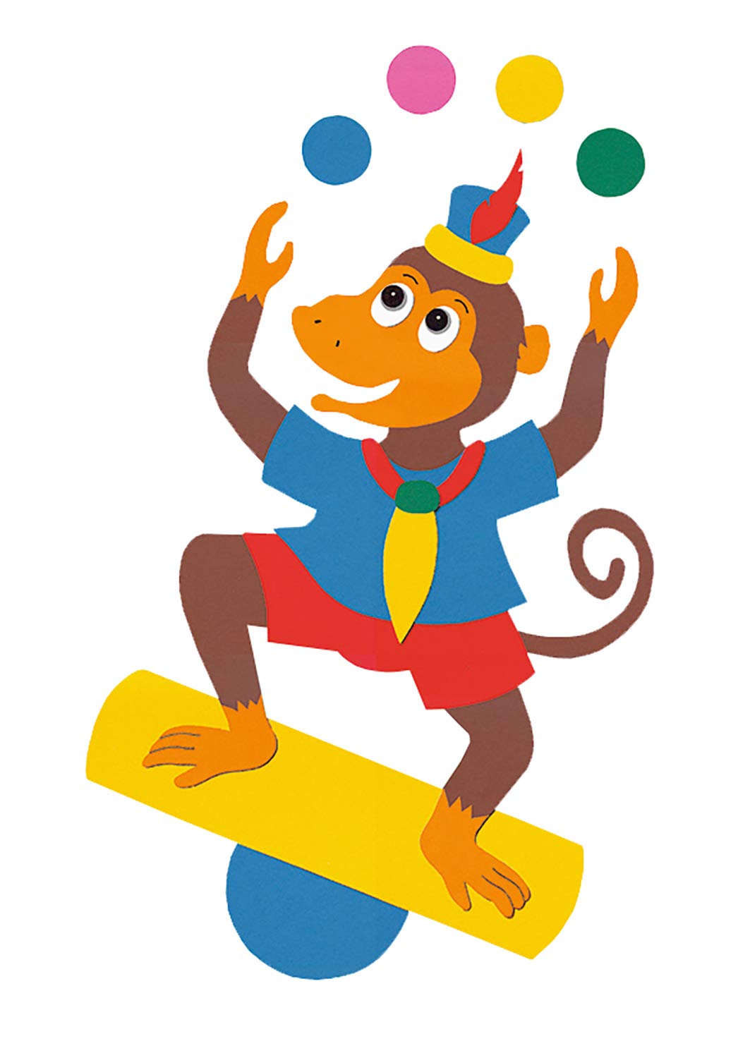 Ursus 2174625 Coloured Drawing Paper DIN A4 130 g/m² 100 Sheets Dark Red 4