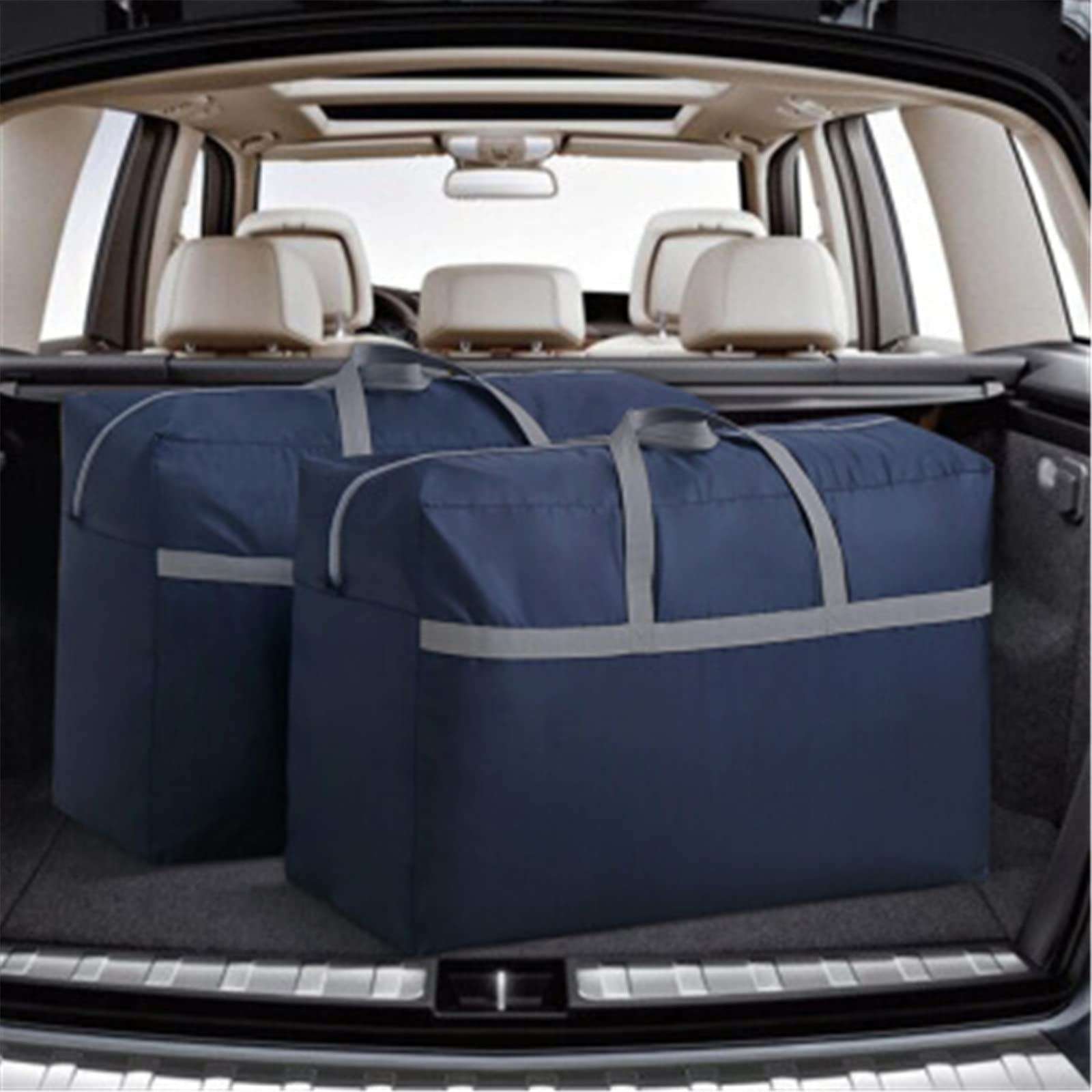 Packing Organizers 2PCS Moving Bag Packing Bag Quilt Clothing Storage Bag Moving for Travel(150L) 5