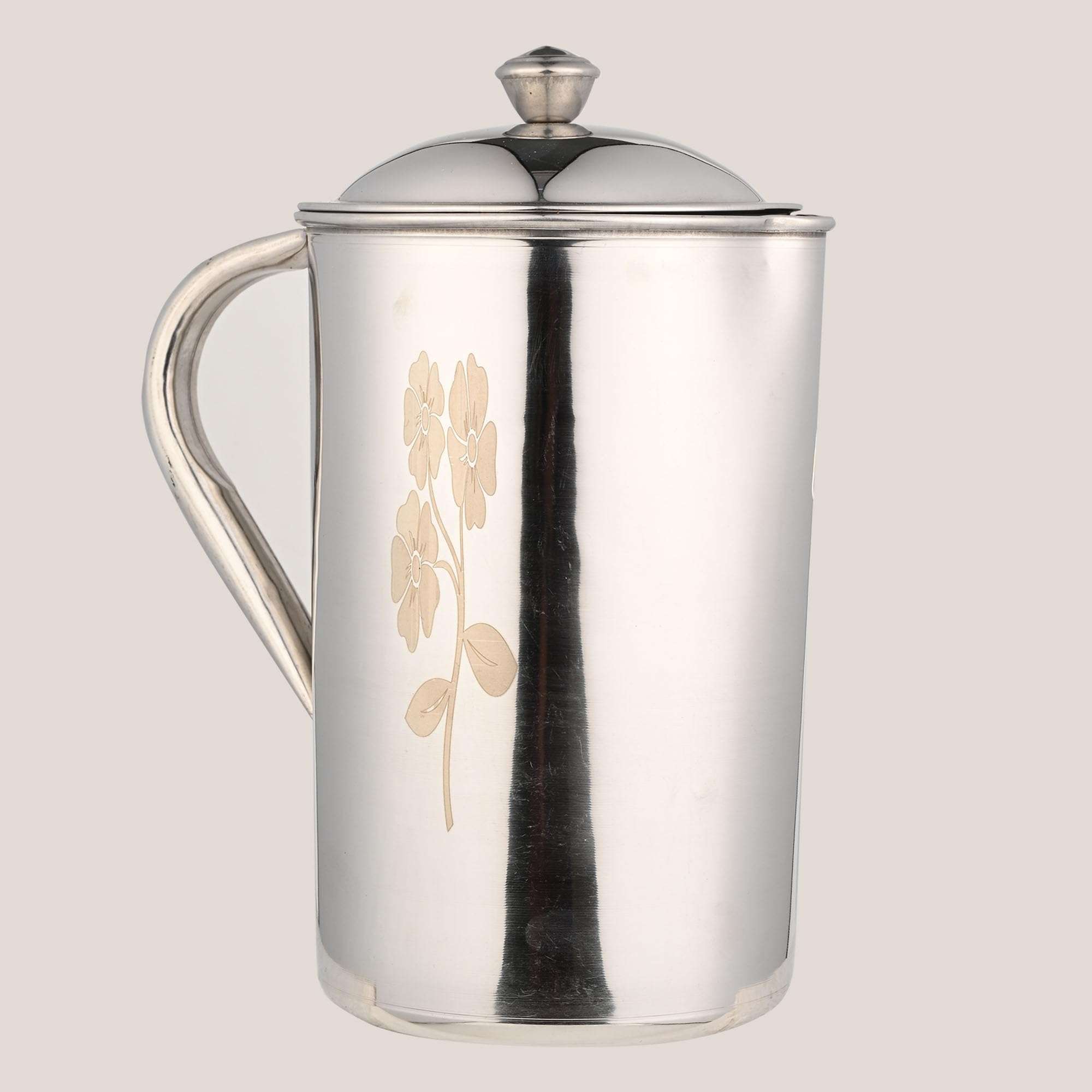 STEELHOMES | 2 Litre Stainless Steel | Serve Water JUG | Water Pitcher | RUSTFREE | Durable 5