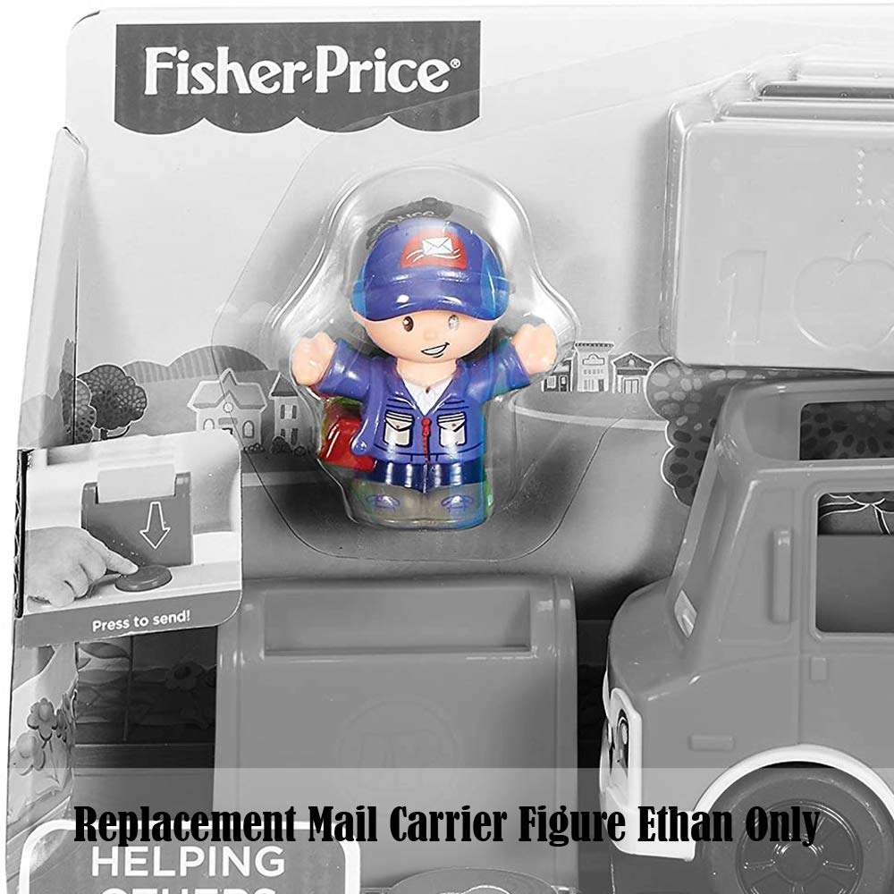 Replacement Part for Little People Sending Letters Mail Truck - DRL16 ~ Replacement Mail Carrier Figure Ethan 6