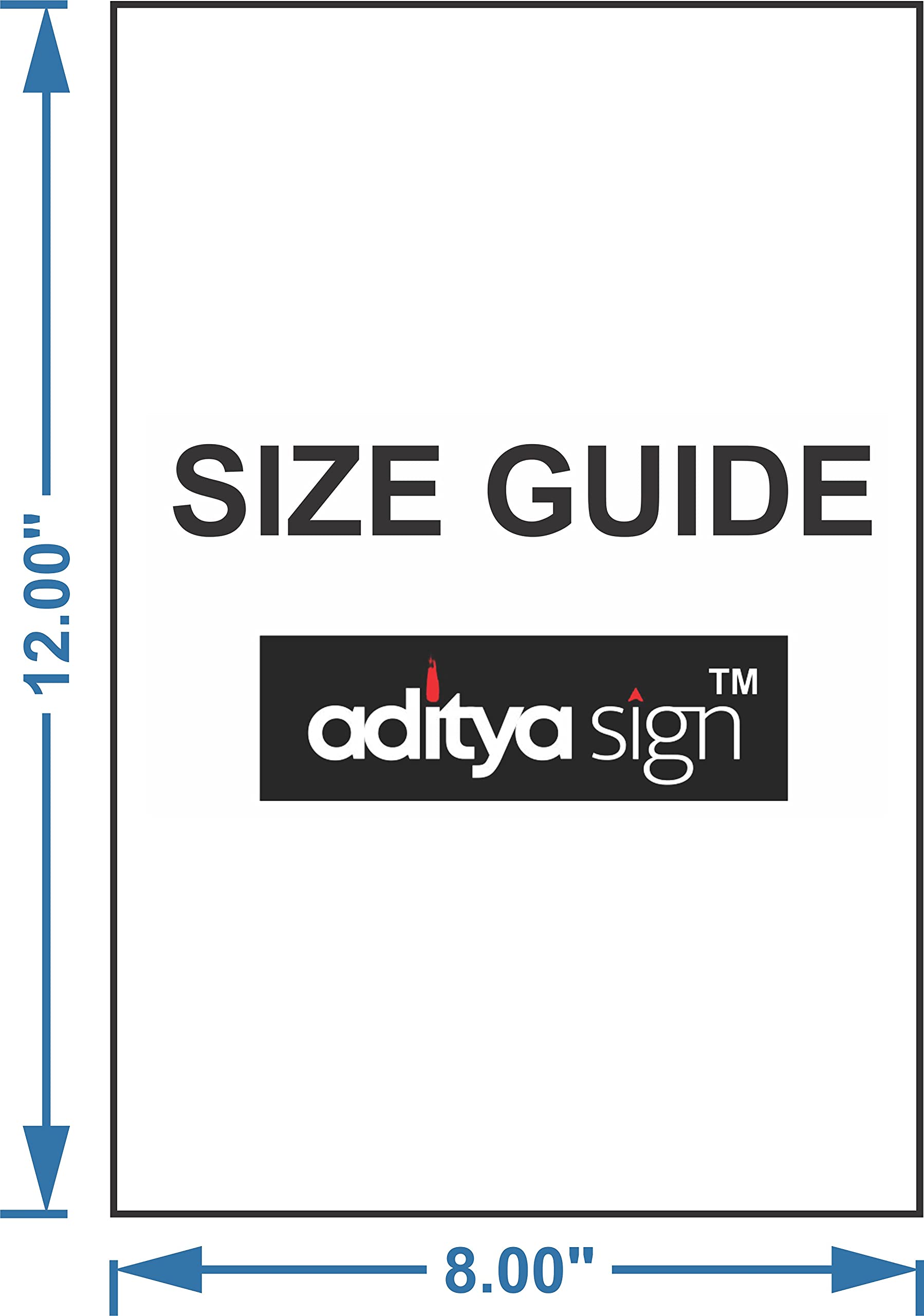 Aditya Sign® This Area is Monitoring By CCTV Cameras Sign Board for Office, Home, Industry, Public Places, Hospital GNS-12482 (1 Qty) 5