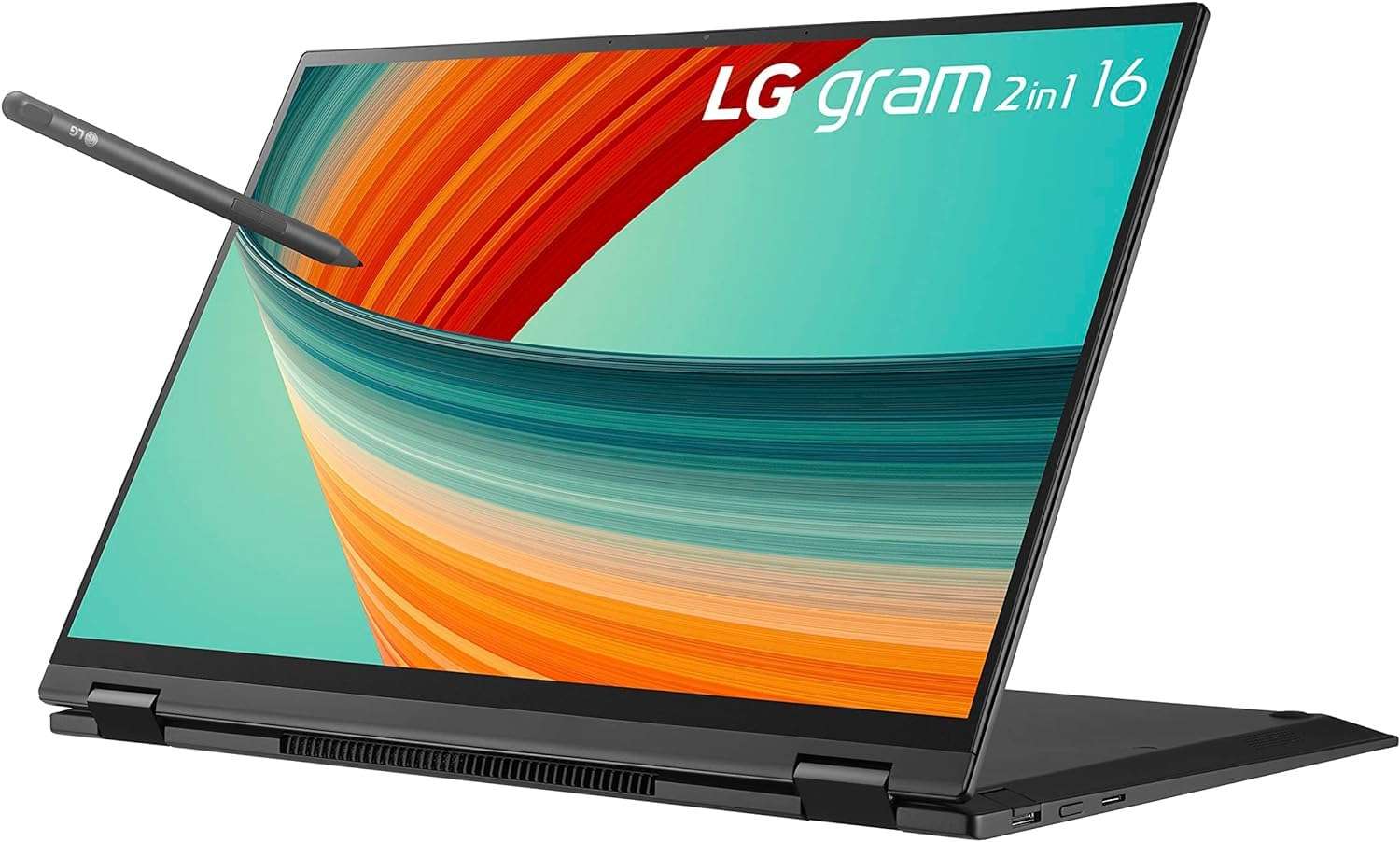 LG Gram 16 Ultra-Thin 2-in-1 Laptop 16" WQXGA IPS Anti-Glare Touchscreen Intel 12-Core i7-1360P 32GB RAM 1TB SSD Backlit Thunderbolt4 FHD IR Webcam Long-Lasting Battery w/Pen Win11 w/ICP Accessory 3