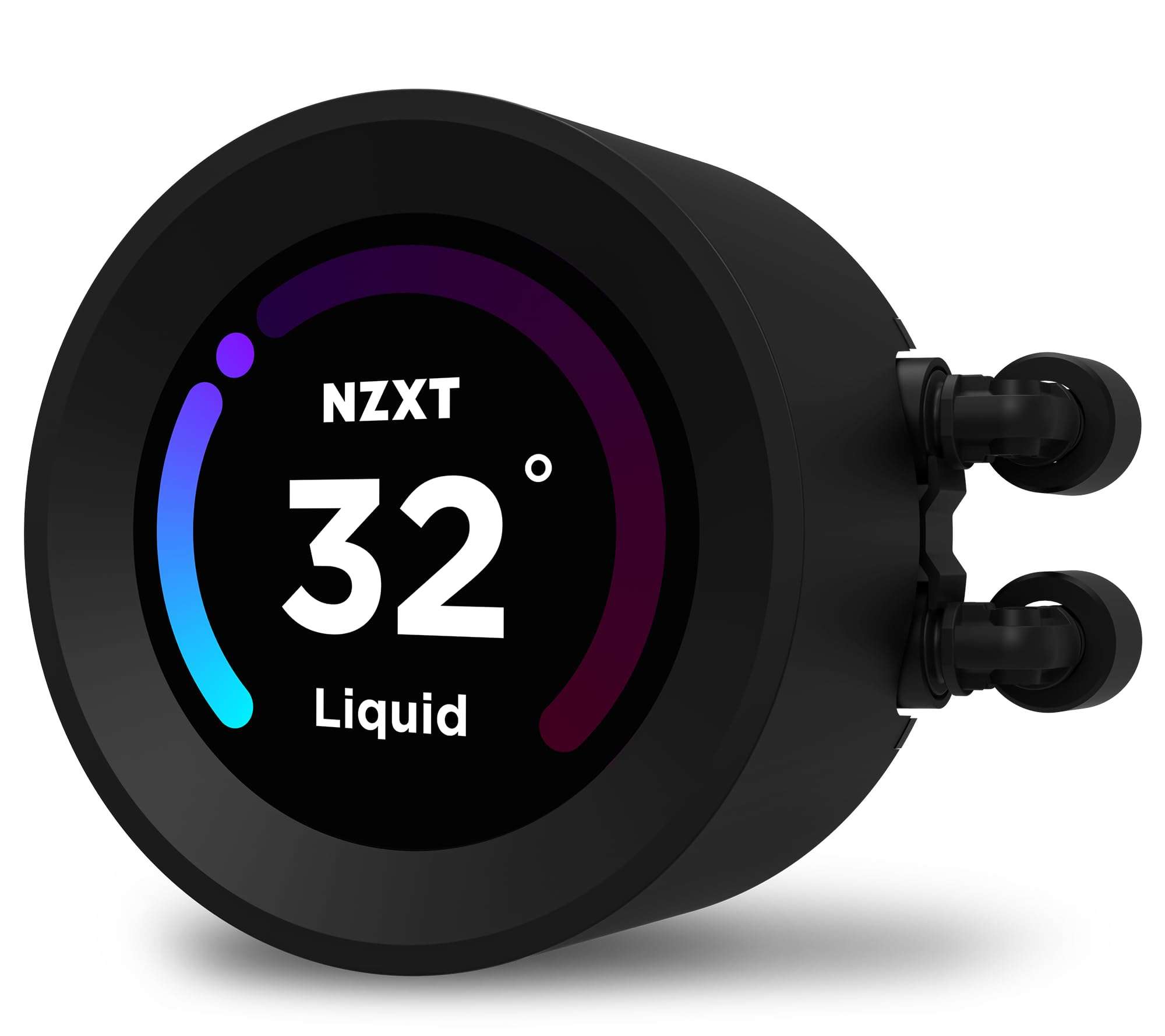 Water Cooler NZXT Kraken Elite 280 RGB - 280mm w/Display, RGB Controller & RGB Fans Black 6