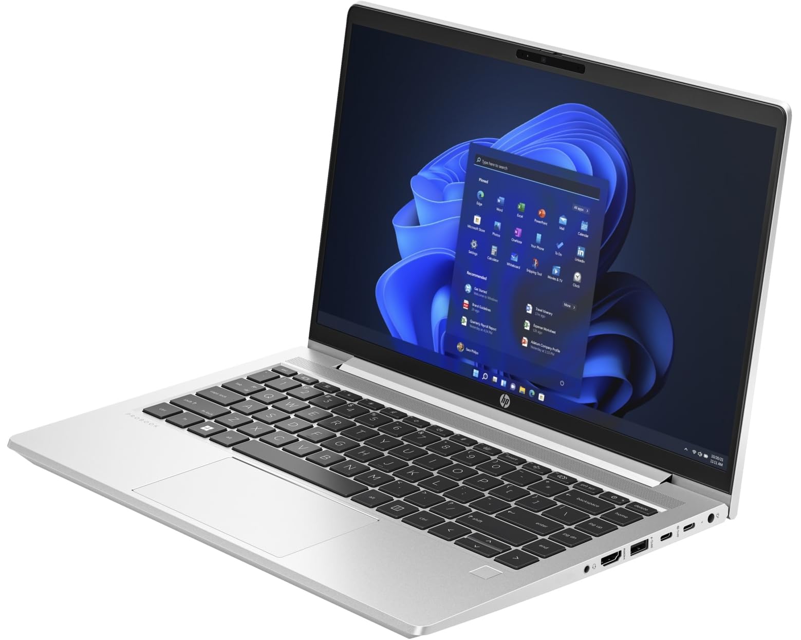 HP ProBook 440 G10 Home & Business Laptop (Intel i7-1355U 10-Core, 32GB RAM, 1TB PCIe SSD, Intel UHD, 14.0" 60 Hz Full HD (1920x1080), Fingerprint, WiFi, Bluetooth, Win 10 Home) with USB-C Dock 4