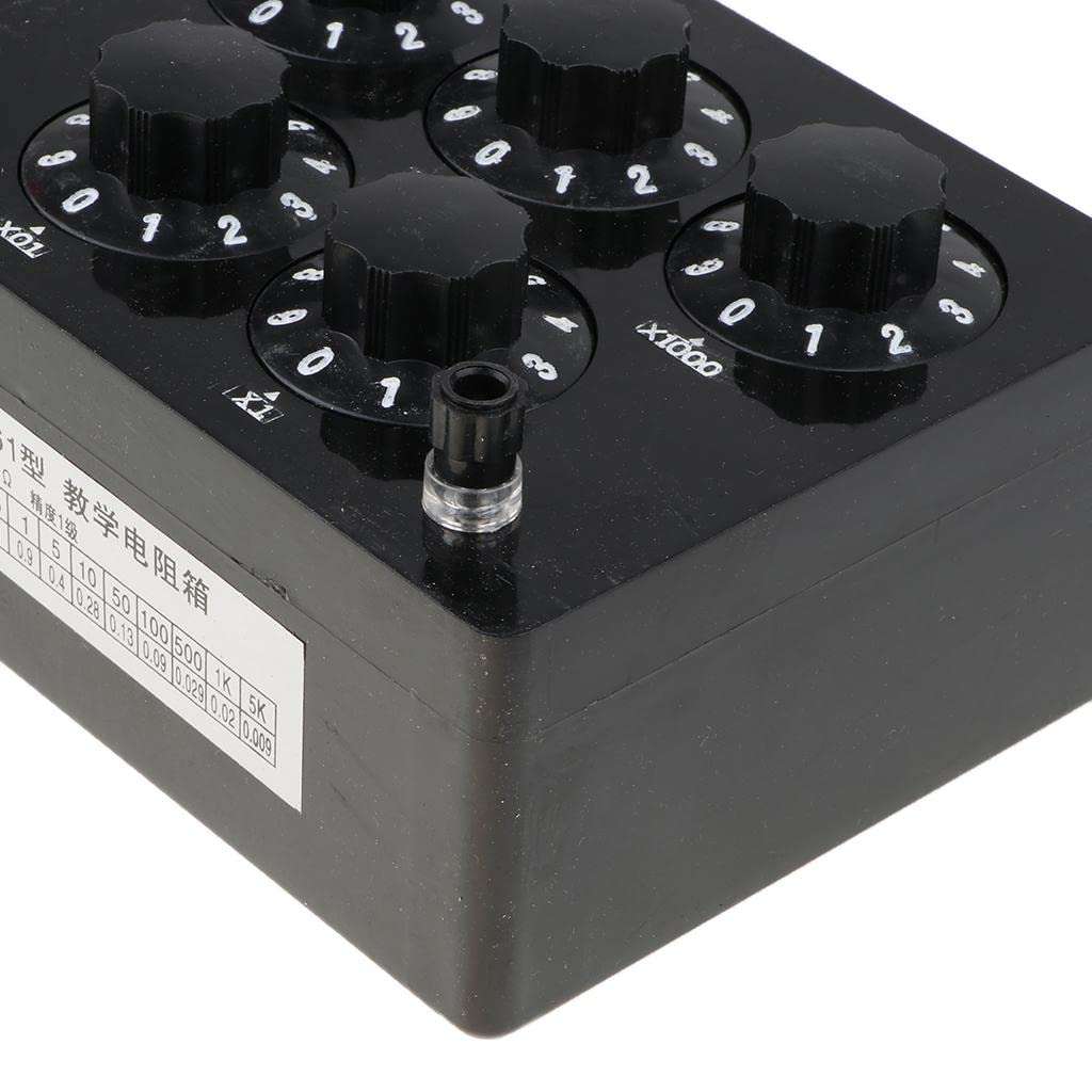 CALANDIS Variable Decade Resistor Resistance Box 0-9999.9 Ohm Kids Physics Educational Tool 3