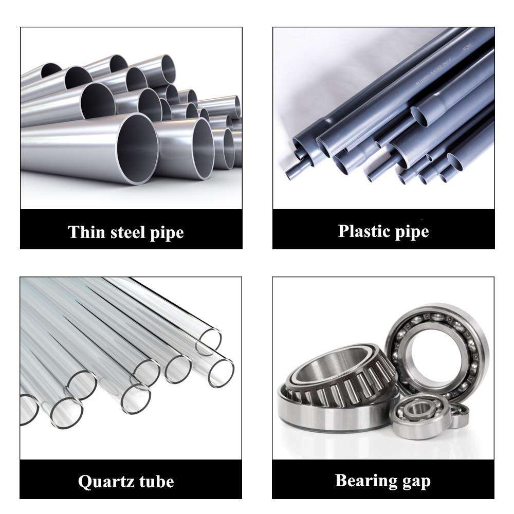 YUCHENGTECH Conical Taper Gauge Taper Welding Feeler Gauge Gage Welding Taper Gage Feeler Depth Ruler Gap Hole Inspection Measurement Tool (3-15mm) 3