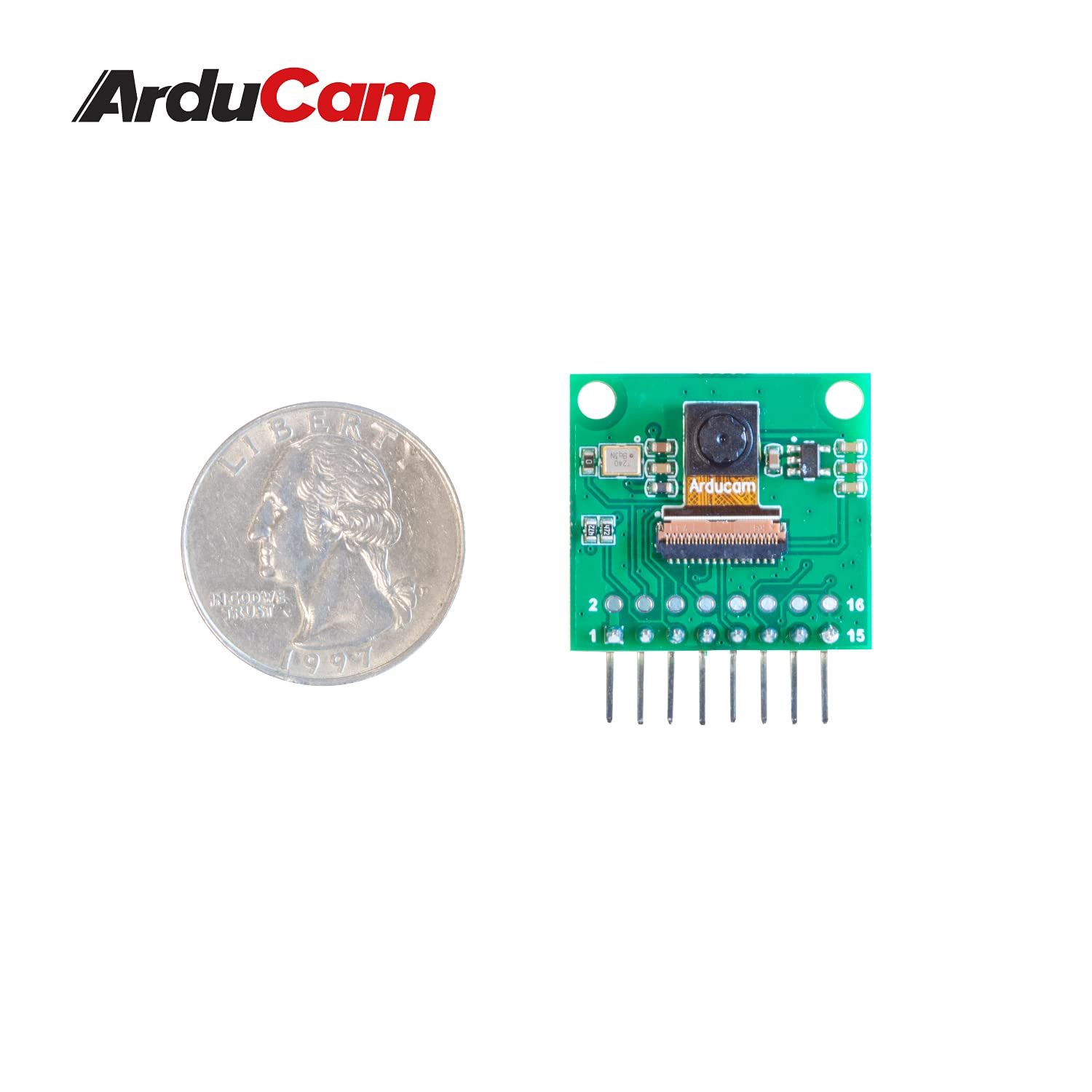 Arducam for Raspberry Pi Pico Camera, HM01B0 Monochrome QVGA Camera Module 6