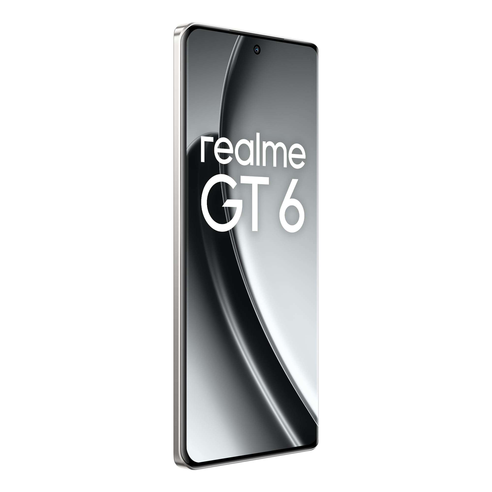 realme GT 6 Smartphone 12+256, Sliver 5