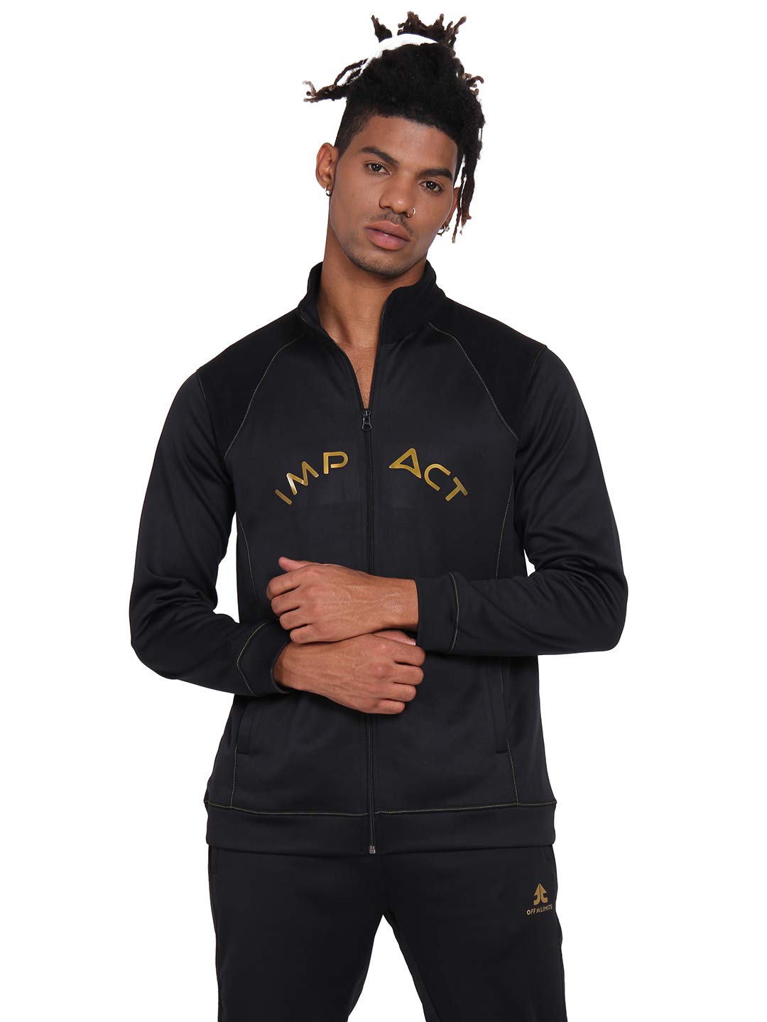 OFF LIMITS Men's Black Jive Track Jacket