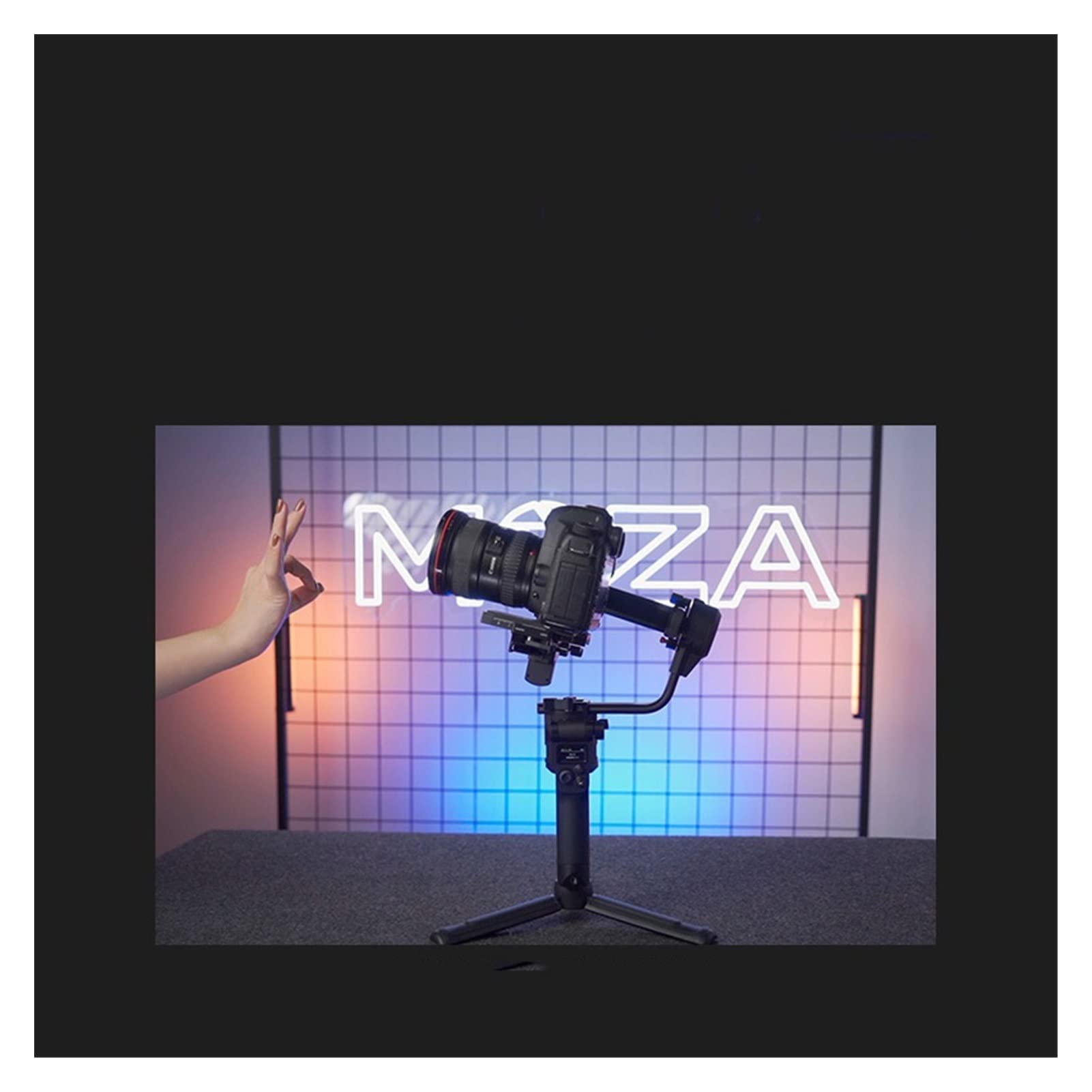 AirCross3 Gimbal Stabilizer SLR Camera Stabilizer 360°Rotating Horizontal and Vertical Shooting for Outdoor Video Recording 5