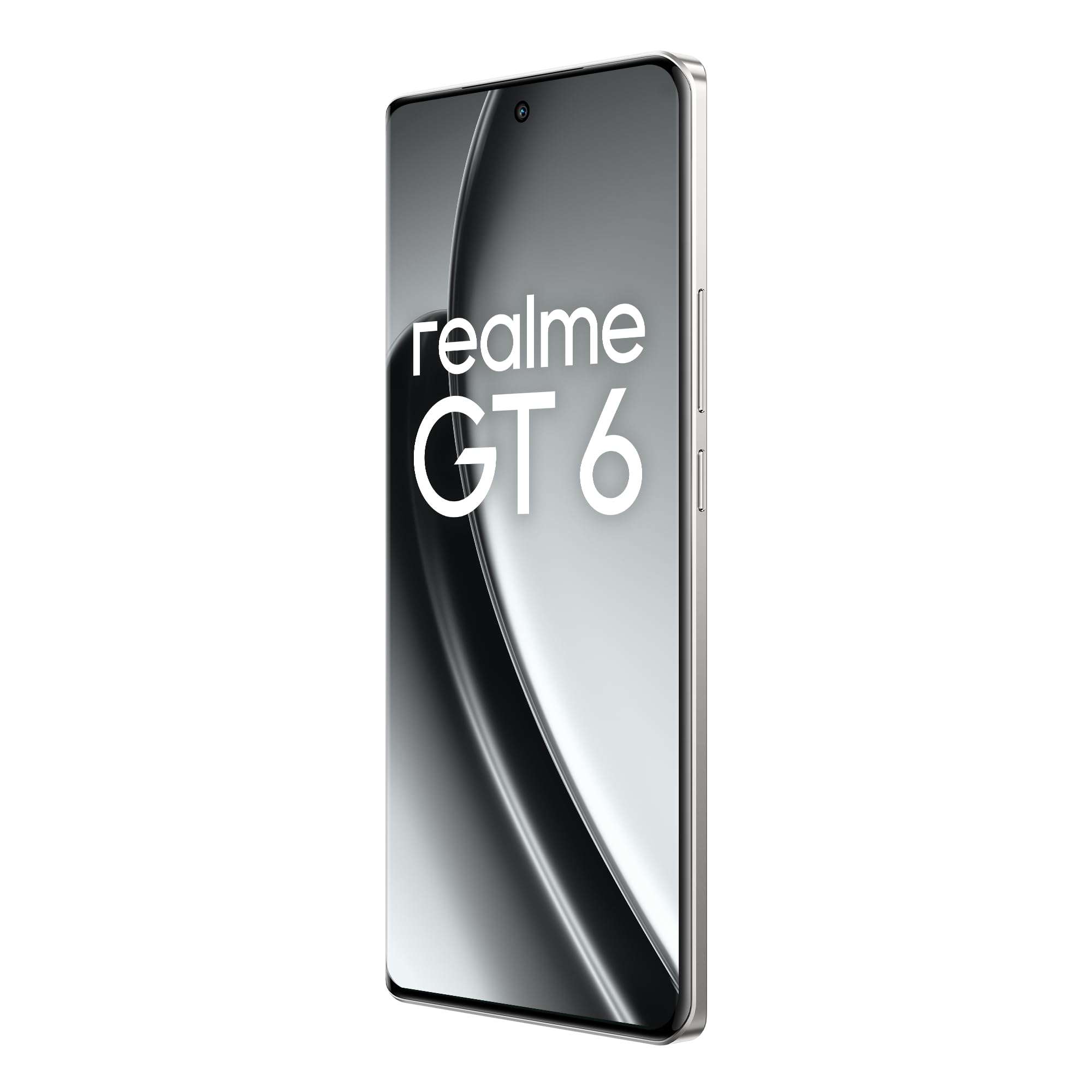realme GT 6 Smartphone 12+256, Sliver 4