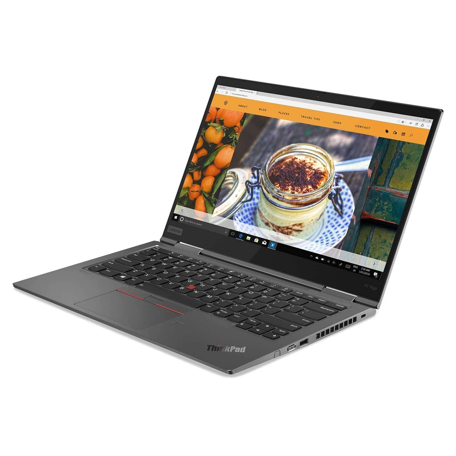 Lenovo ThinkPad X1 Yoga Gen 5 2-in-1 Laptop 2022, 14 inch FHD IPS 400nits HDR Touchscreen, 10th Intel Core i5-10210U, 16GB RAM, 1TB NVMe SSD, Fingerprint, Backlit Keyboard, WiFi 6,Win 10 Pro 4