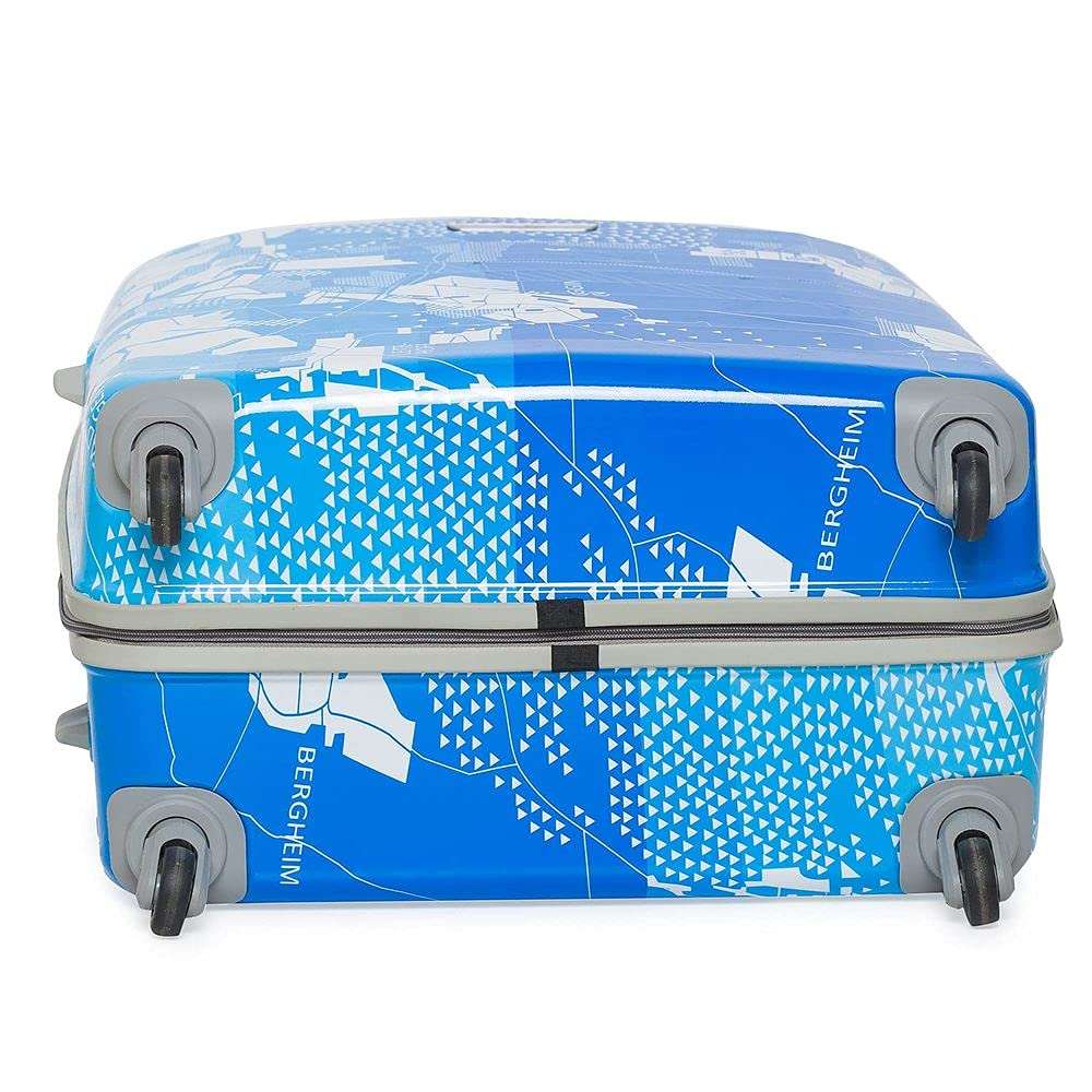 Skybags Trooper 75 Cms Large Check-In Polycarbonate Hardsided 4 Wheels Spinner Luggae/Speed_Wheel Suitcase/Trolley Bag- Blue And White 6