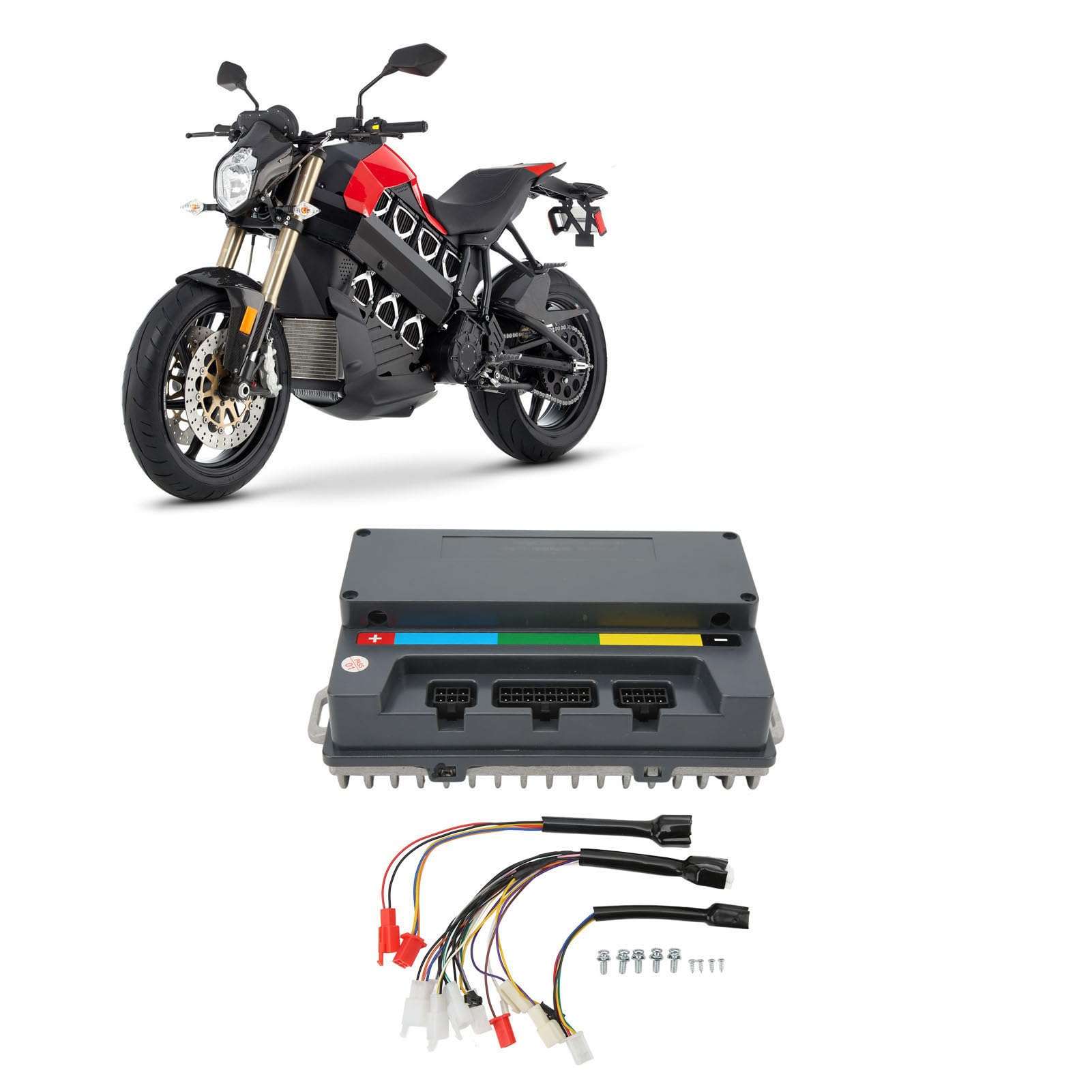 EM50SP 3960W Electric Motorcycle Controller | IP67 PC Programmable | Fit for QS Motor 4