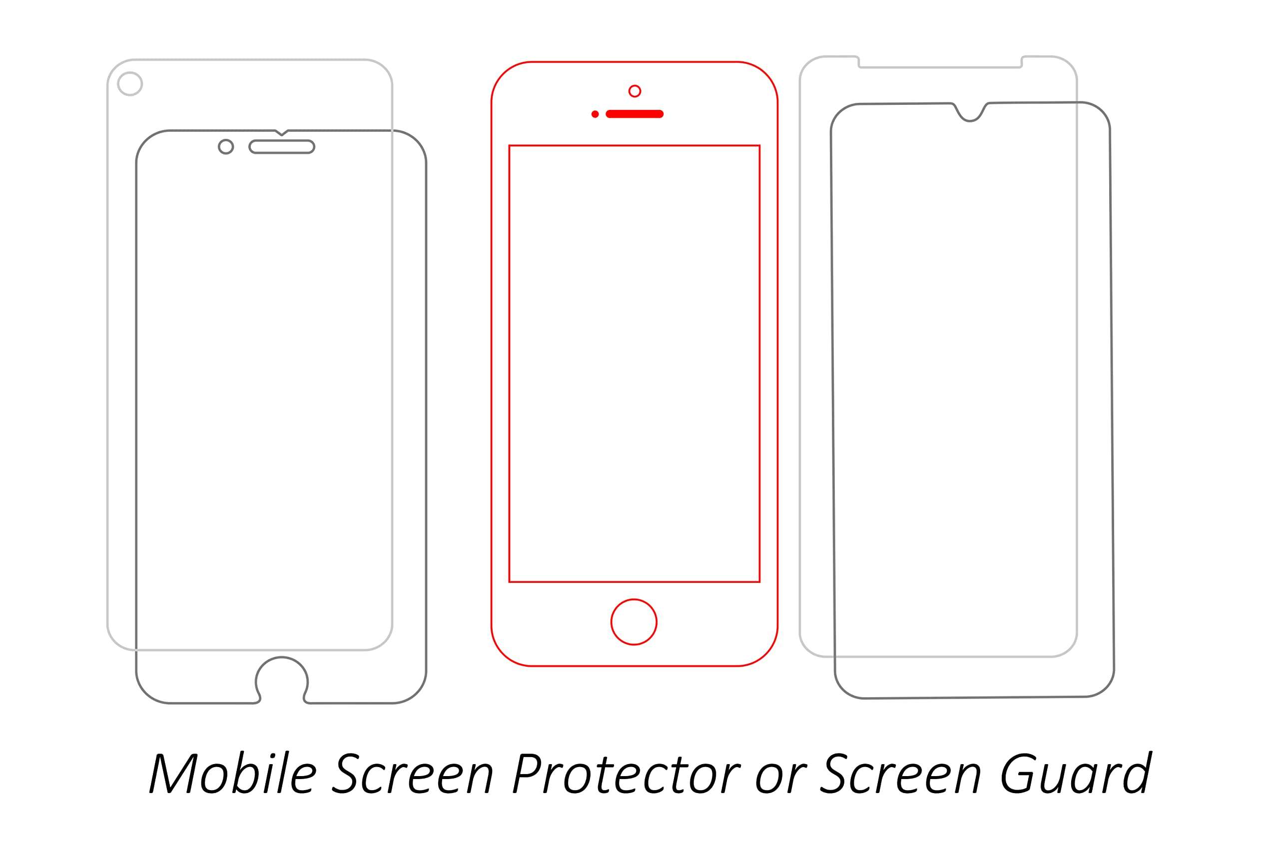 SOFTER Anti Clear Mobile Screen Protector Guard for Xiaomi Redmi 8A with Full-Screen Coverage (Except Edges) with Alignment Installation Kit 3