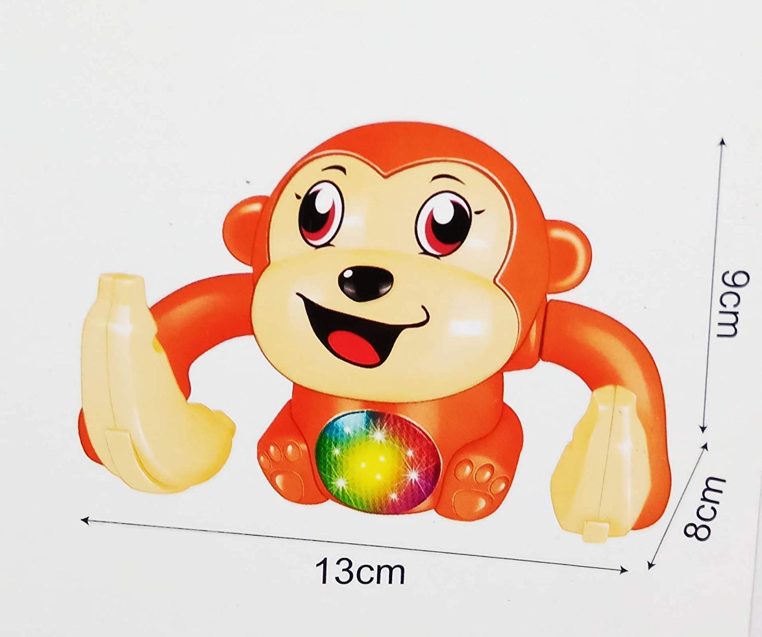 JB ENTERPRISE Dancing Animal Monkey Toy Musical Toy with Light and Sound Effects 4