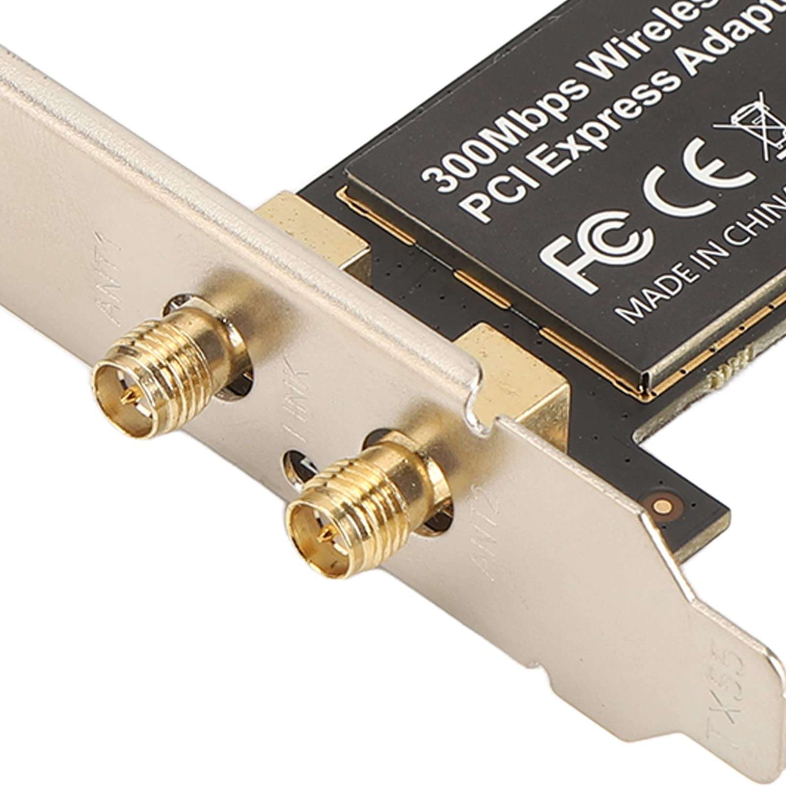 PCIe WiFi Card, 300Mbps PCI Express Network Card PCIE Network Adapter with Antenna, PCI E WiFi Adapter for for for OS X 4