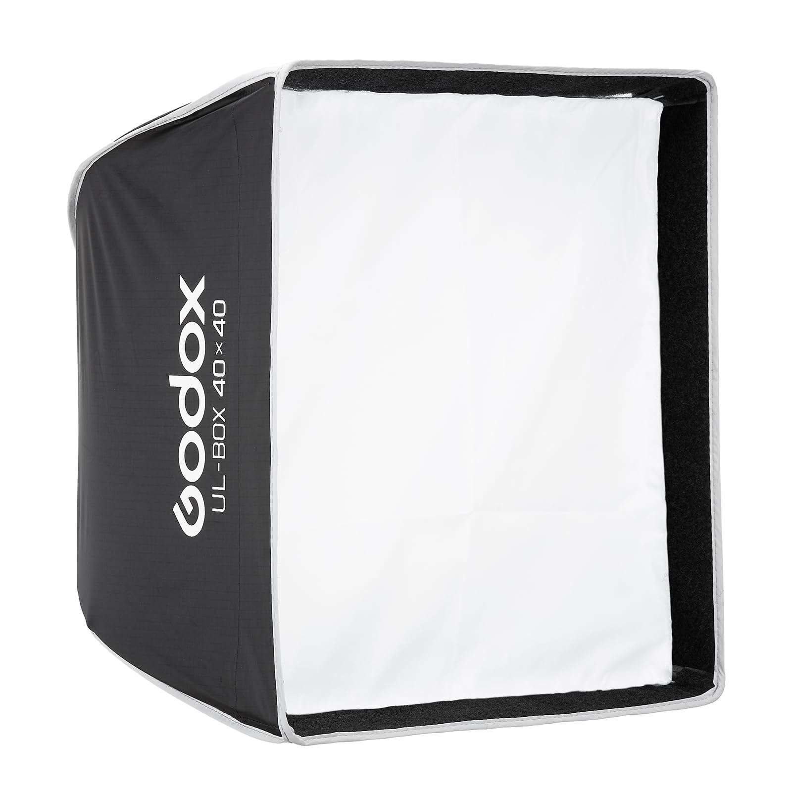 Godox UL Series 16"x16" / 40x40cm Quick Release Ultra-Fold Softbox with Bowens Mount, Compact Mini Square Softbox for Fill Light, Macro & Small Product Photography, Compatible with Godox V1, AD200 4