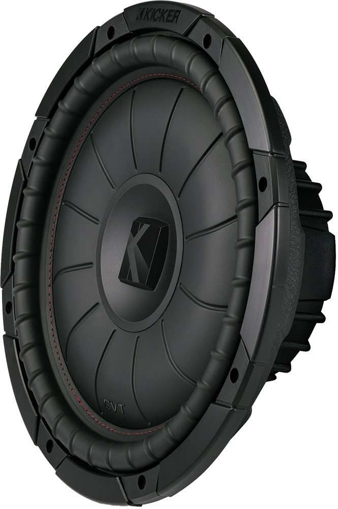 KICKER CompVT 10-Inch (25cm) Subwoofer, SVC, 4-Ohm, 350W 2