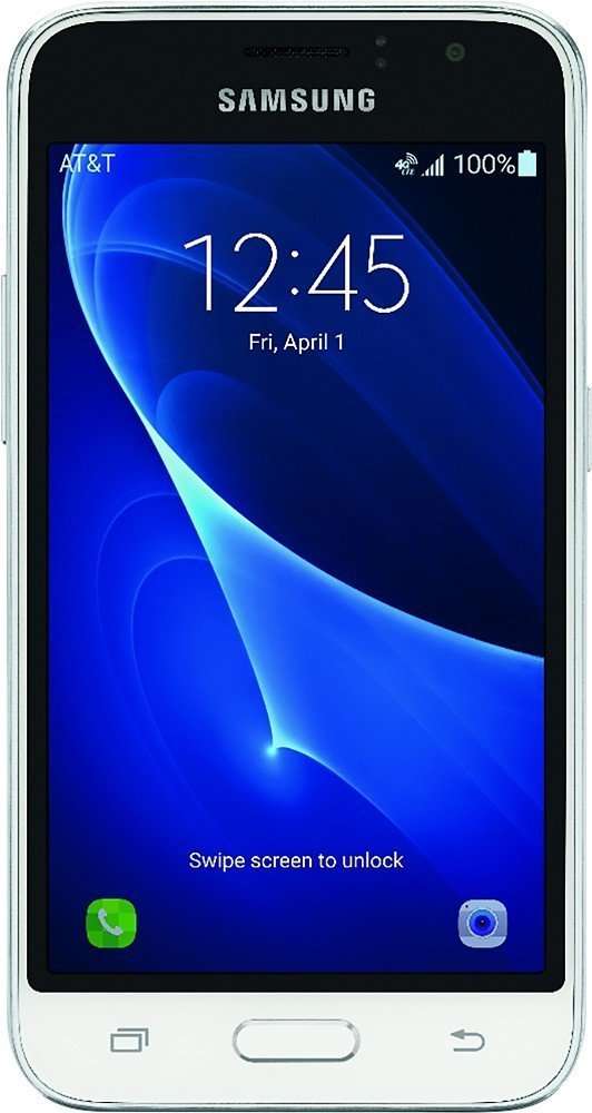 Samsung Galaxy J1 4G LTE White Smartphone - GSM Unlocked 1