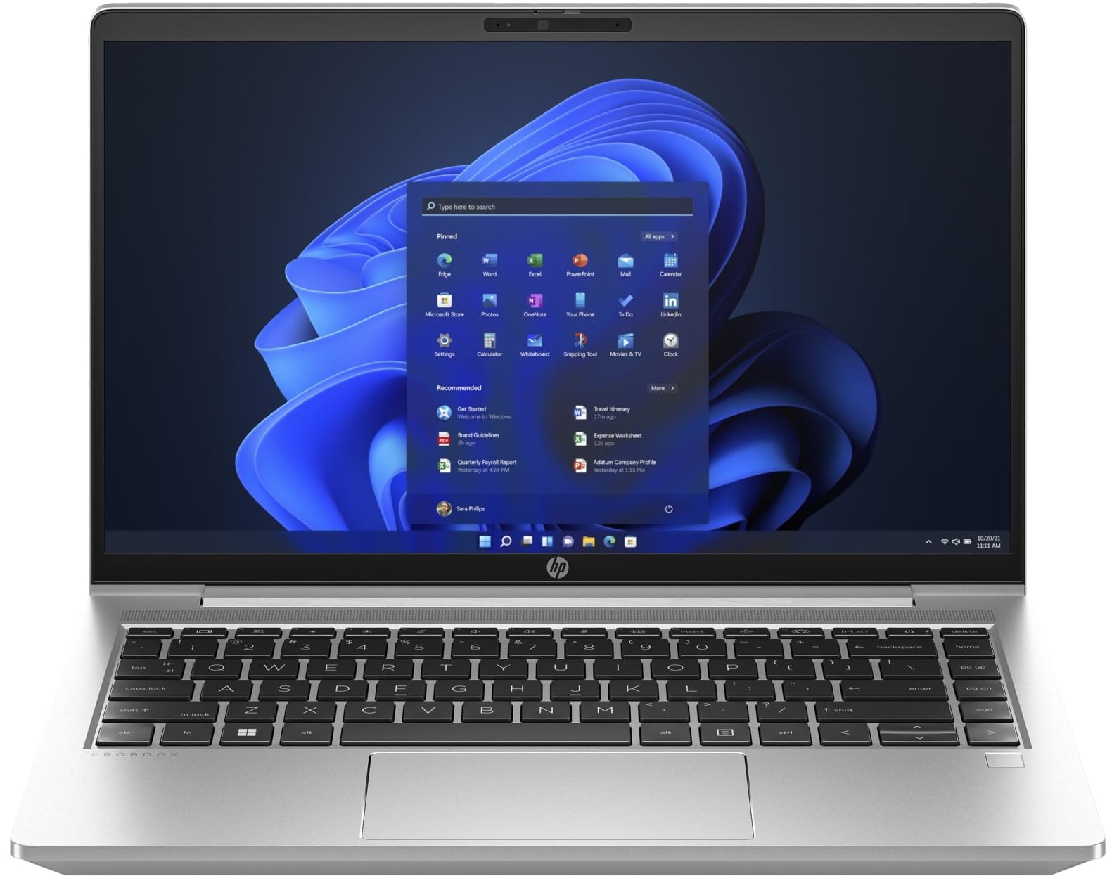 HP ProBook 440 G10 Home & Business Laptop (Intel i7-1355U 10-Core, 32GB RAM, 1TB PCIe SSD, Intel UHD, 14.0" 60 Hz Full HD (1920x1080), Fingerprint, WiFi, Bluetooth, Win 10 Home) with USB-C Dock 2