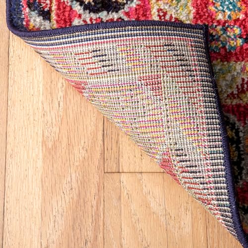 nuLOOM Erline Medallion 4x6 Area Rug for Living Room Bedroom Dining Room Kitchen, Multicolor/Blue 6