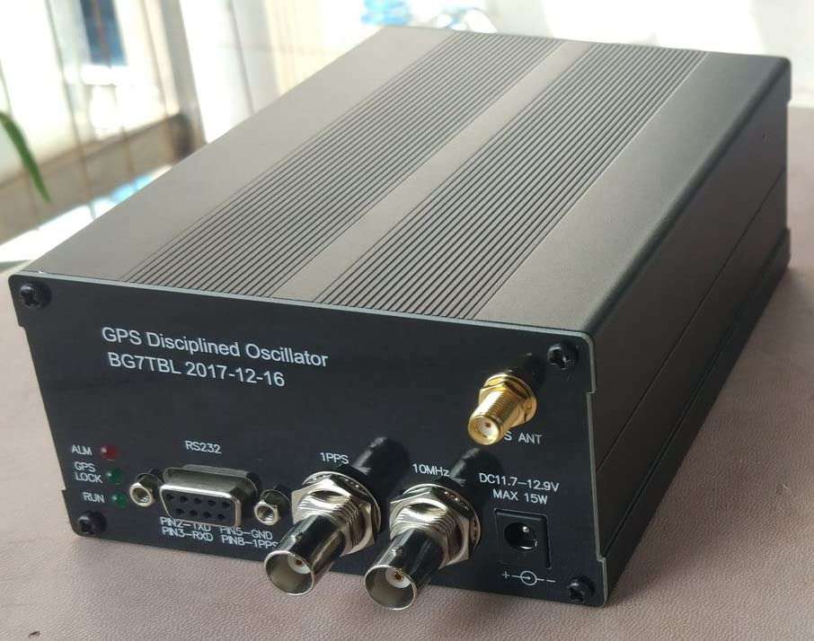 10MHZ Output SINE Wave GPS DISCiPLINED Clock GPSDO LCD Display 3