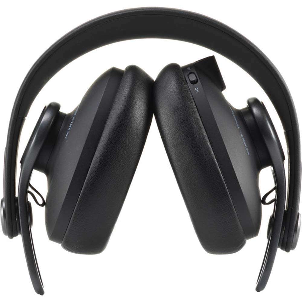 AKG K371-BT Bluetooth Over-Ear, Closed-Back, Foldable Studio Headphones Bundle with Professional Headphone Case for Inward Folding Headphones (2 Items) 4