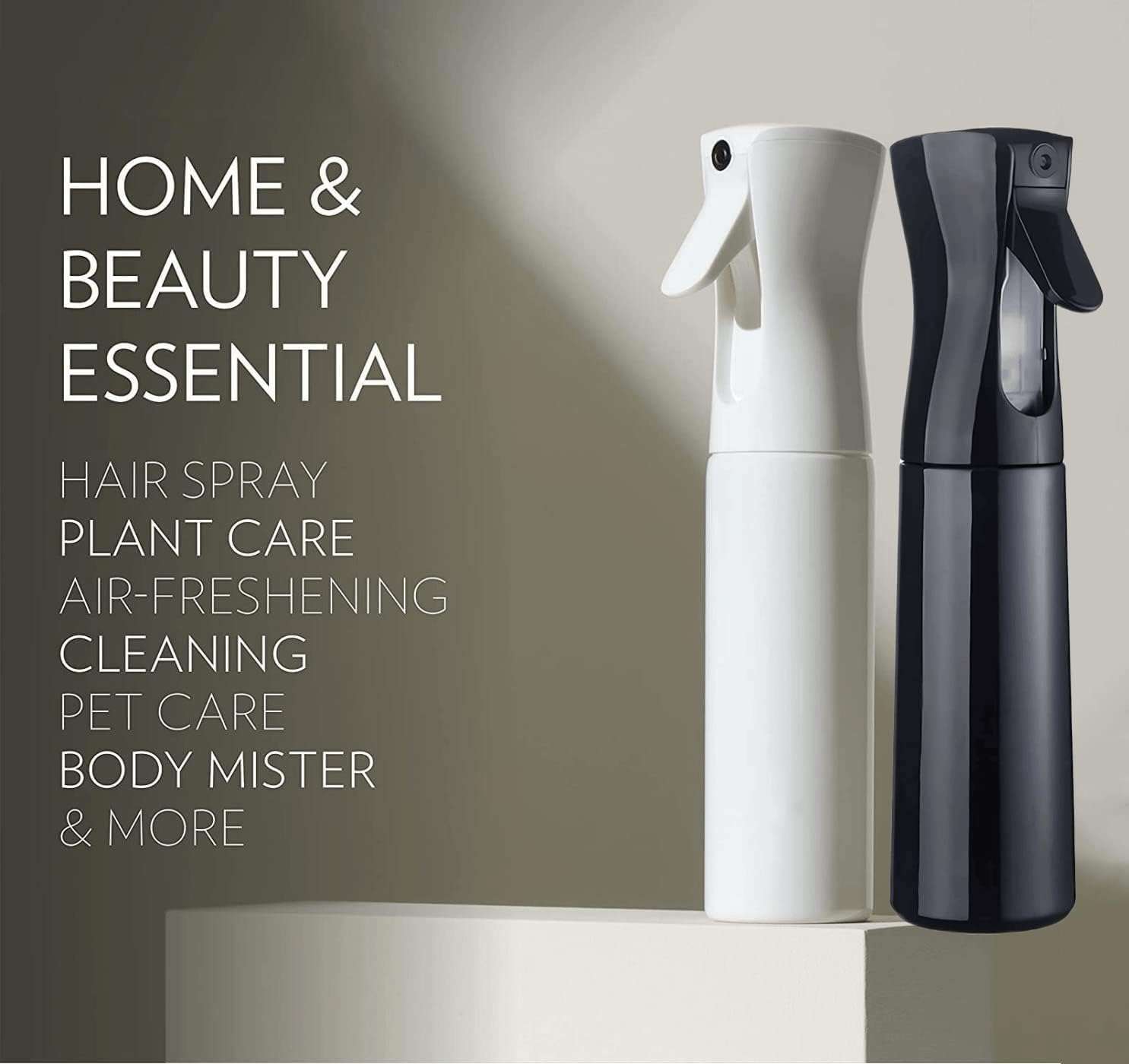 HUBTURE Hair Spray Water Bottle || Continuous Water Mister Spray Bottle || Refillable Fine Mist Sprayer Bottle For Hair Styling, Cleaning, Garden (Pack Of 1) (Mist Spray Bottle) 4