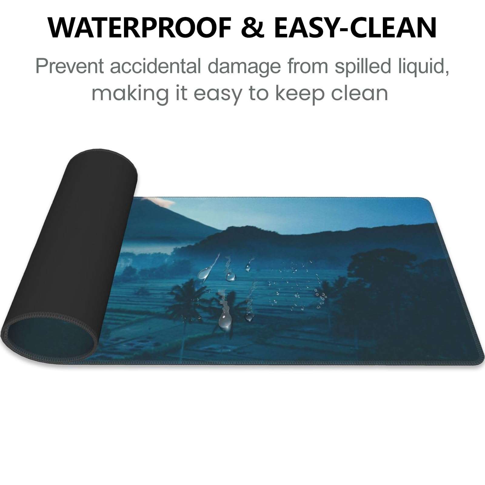 Ti Caldi Cute Bear Reading Book Gaming Mouse Pad, Extended Adorable Bears Desk Mat Computer Laptop Mousepad, Robust Stitched Edges, 31.5"×11.8" Large Office Keyboard Mouse Pads for Home Desktop Decor 6