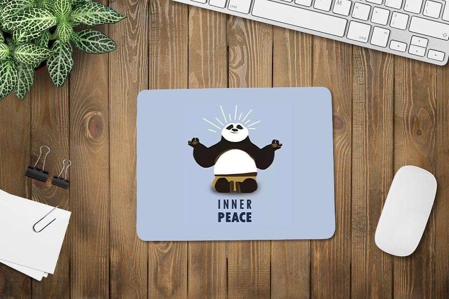 OUTFITQUE Cute Mouse Pad - Printed Mousepad with Anti-Slip Rubber Base & Smooth Mouse Control for Laptop, Gaming, Notepad, Desktops (Multi 2) 6