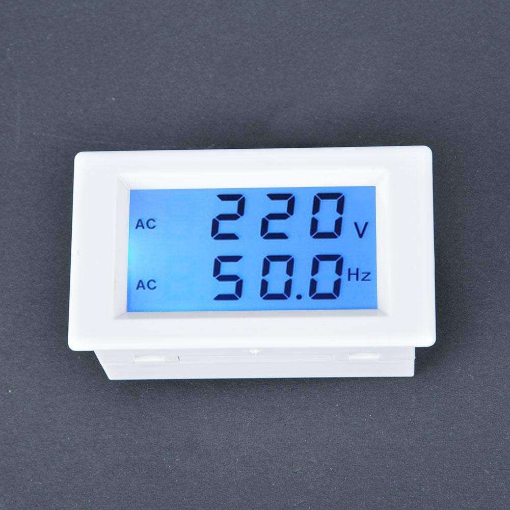 Yencoly AC Voltmeter, Two-Wire LCD Screen Voltage Volt Meter Digital AC Voltmeter Display Tester Electric Testing Equipment AC Voltmeter(AC80-300V1) 5