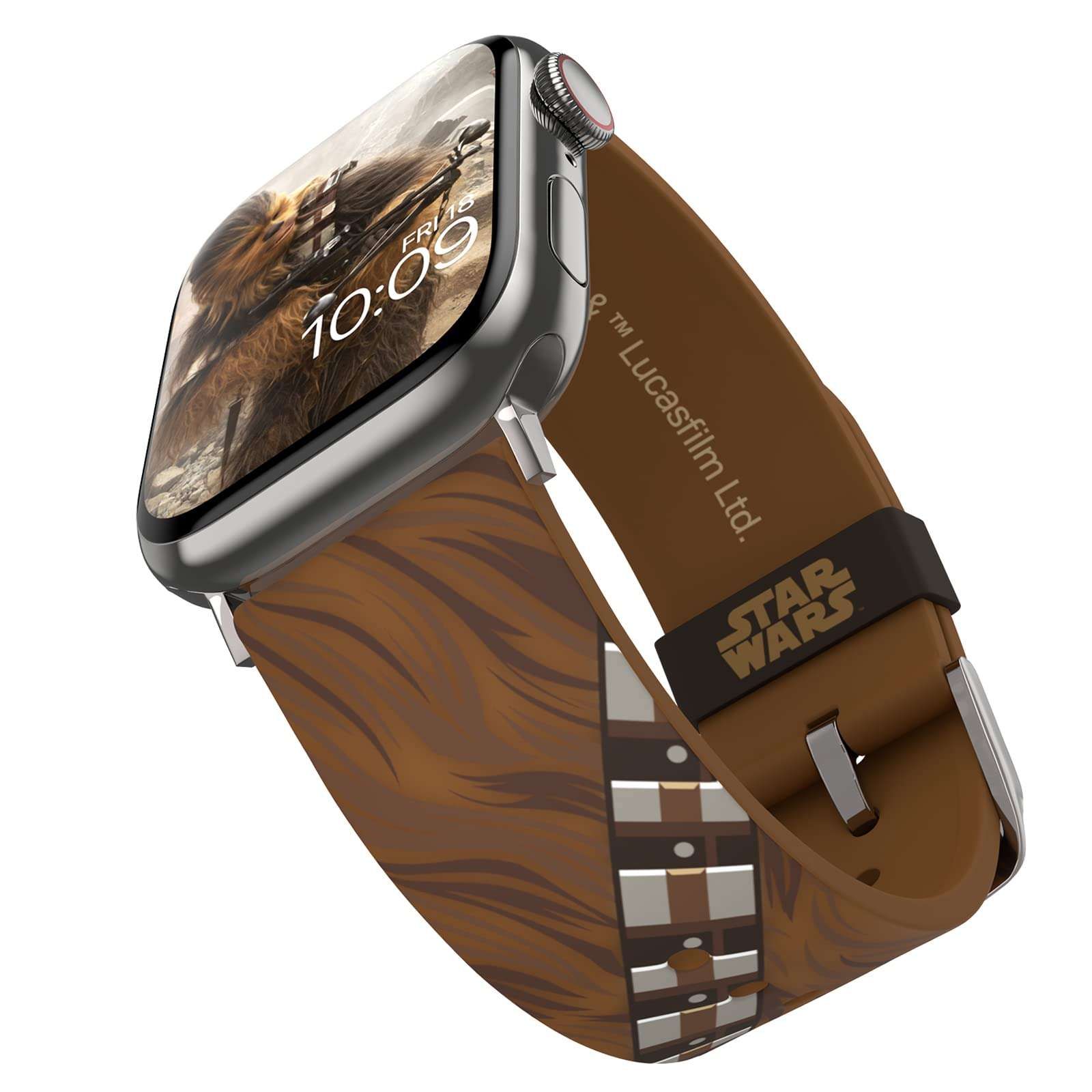 Star Wars - Chewbacca Smartwatch Band - Officially Licensed, Compatible with Every Size & Series of Apple Watch (watch not Included) 1